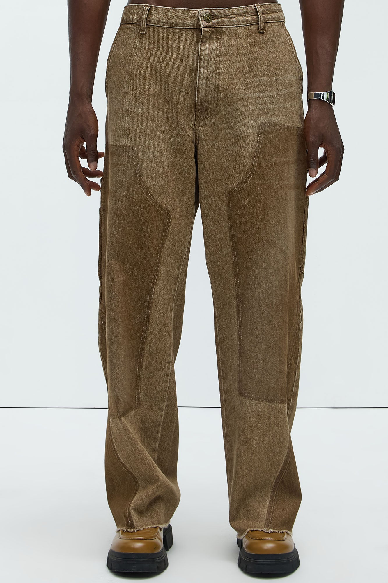 Last Impression Nova Baggy Jeans - Brown