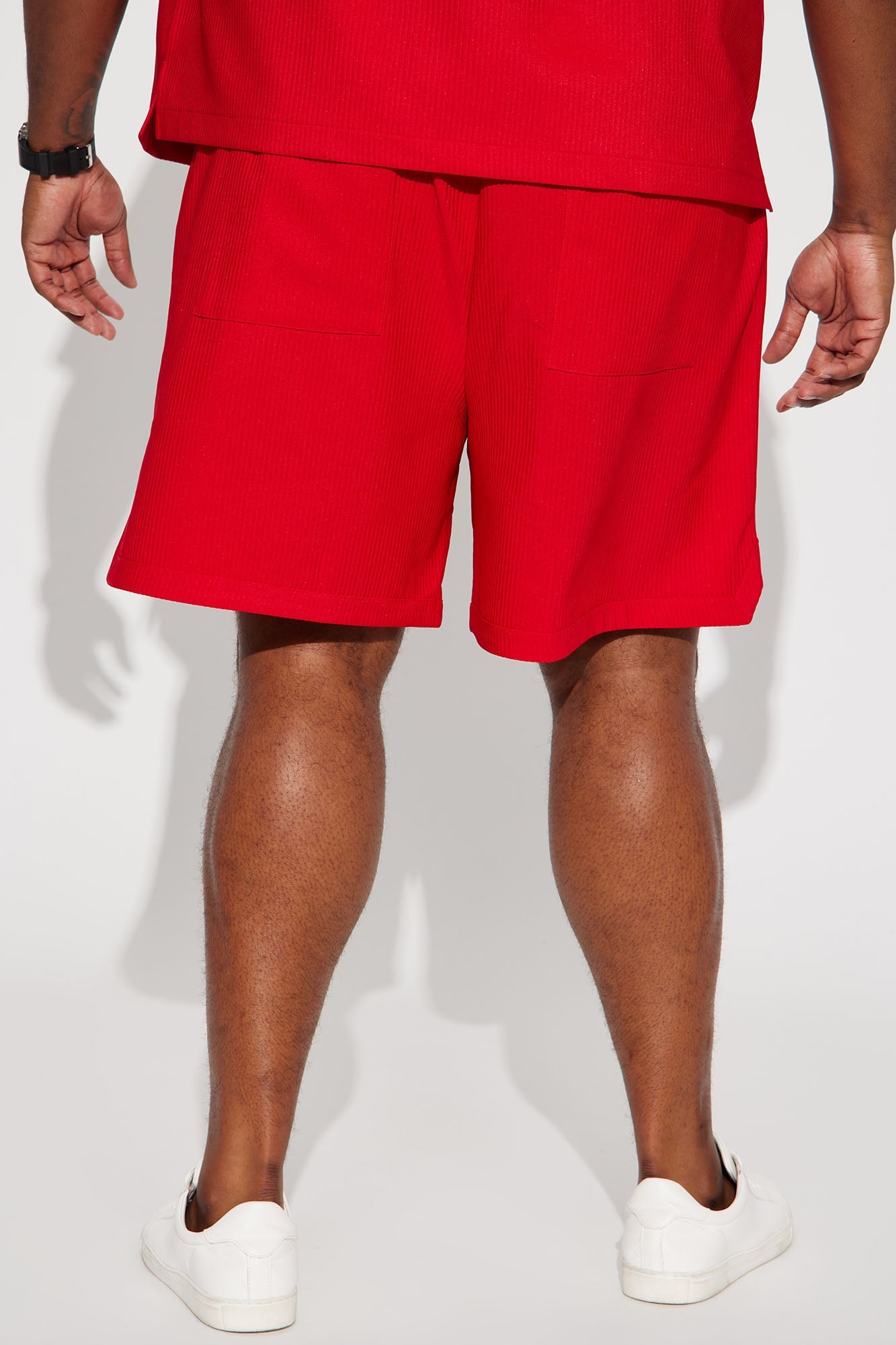 Show Up Basketball Short - Red