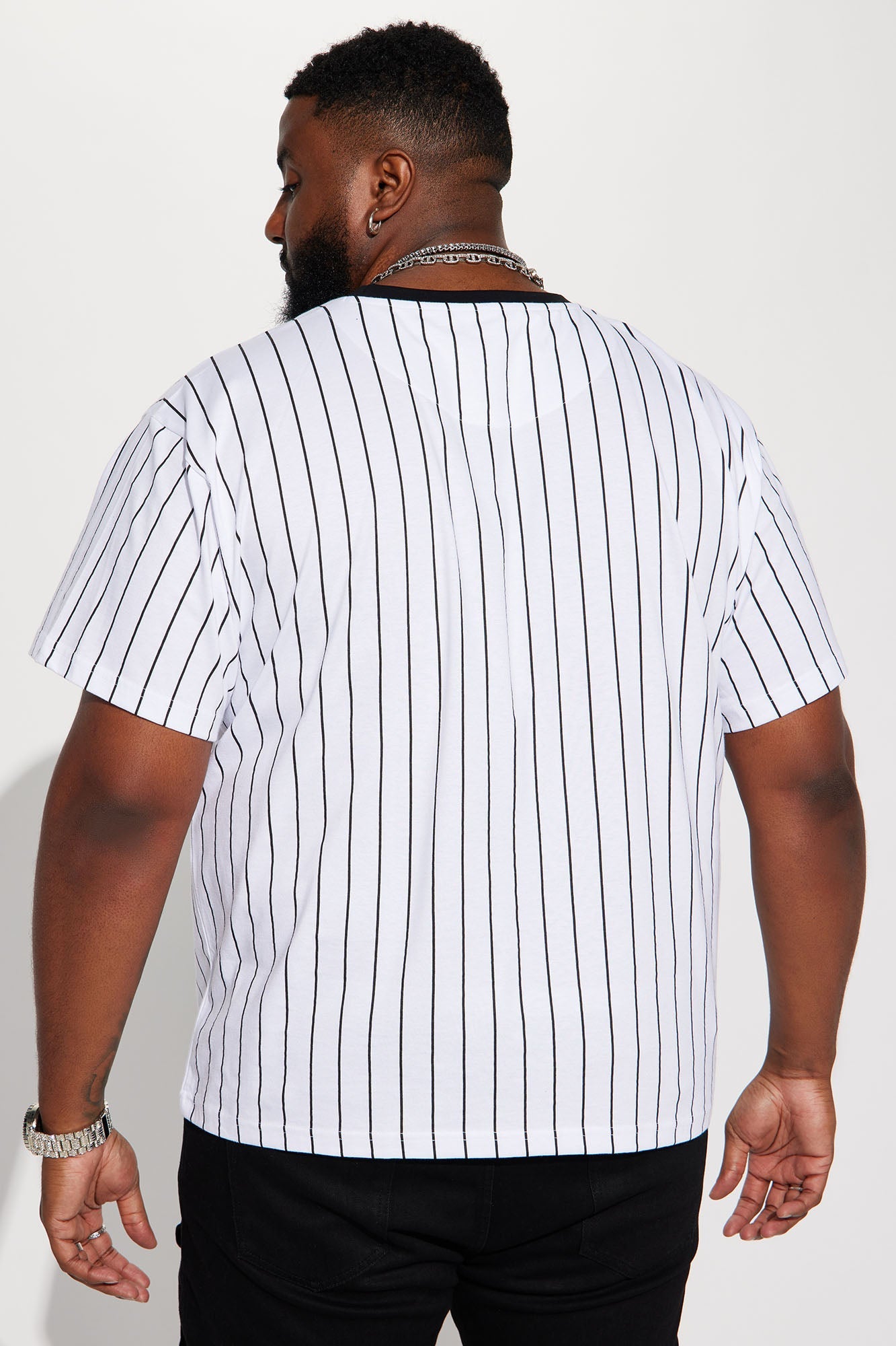 Heartbreak Kingpin Short Sleeve Tee - White/Black