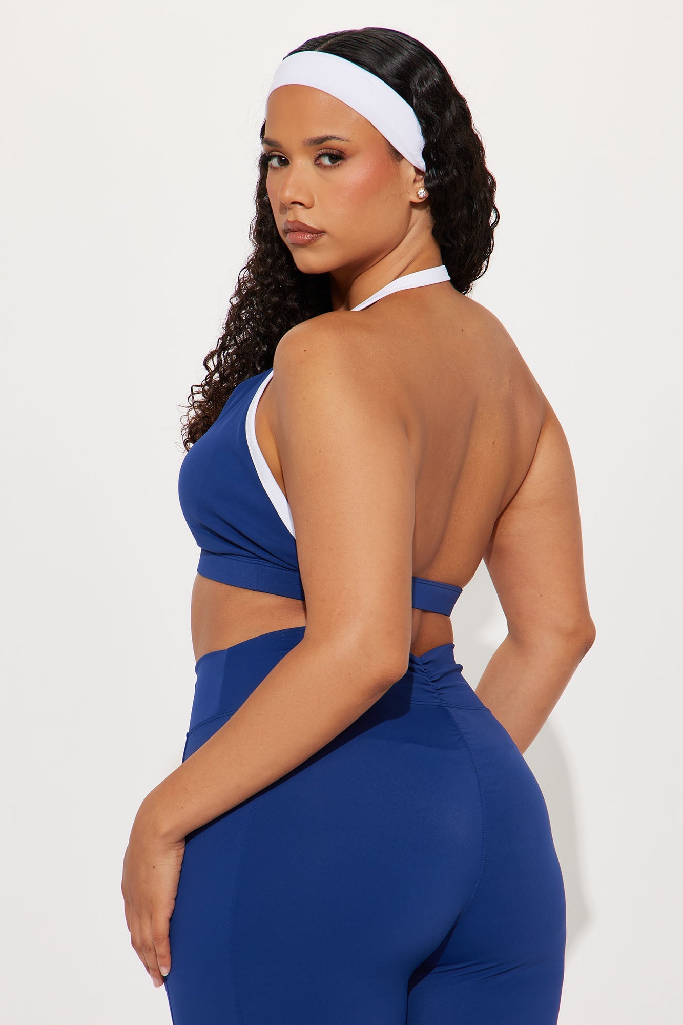 Tennis Club Sports Bra - Midnight Blue