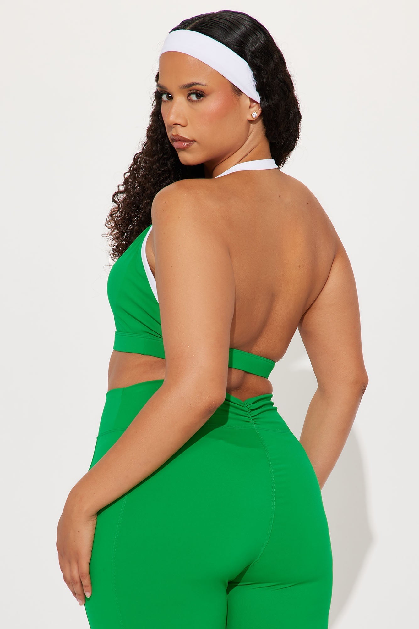 Tennis Club Sports Bra - Kelly Green