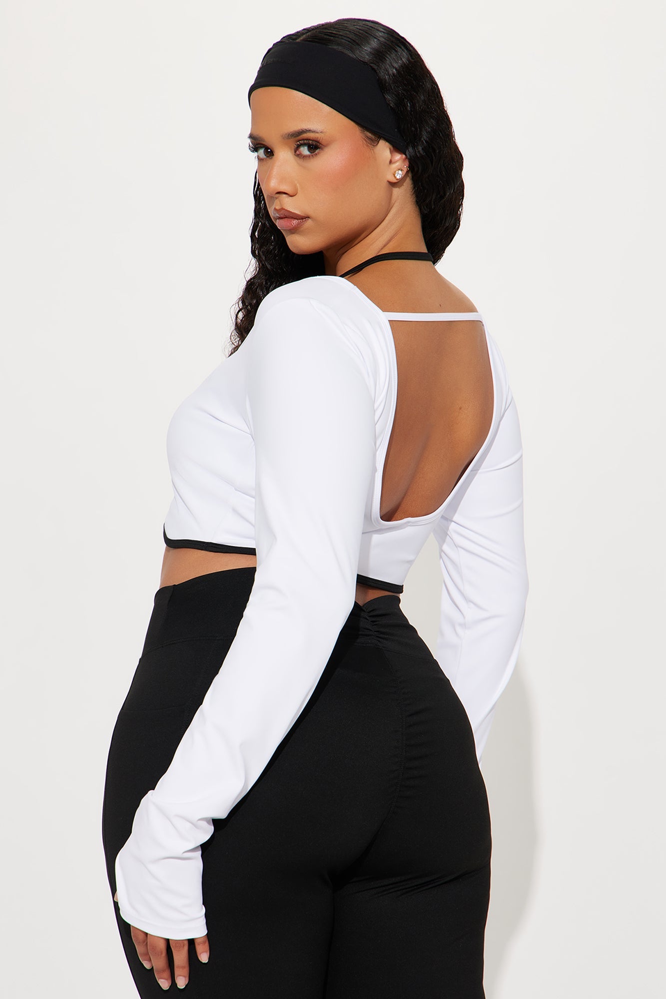 Tennis Club Twofer Active Top - White