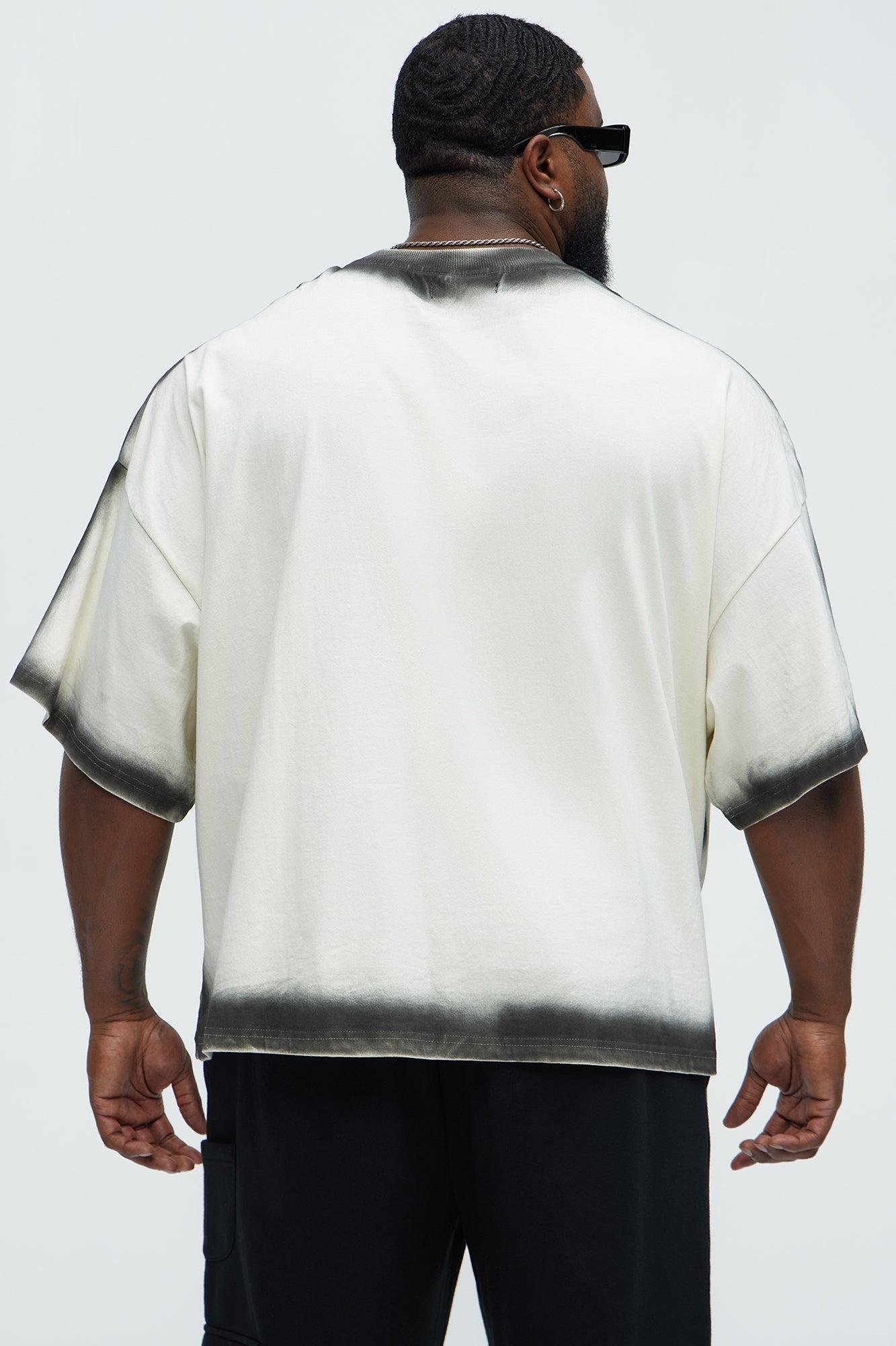 Dirty Wash Heavyweight Boxy Tee - Off White