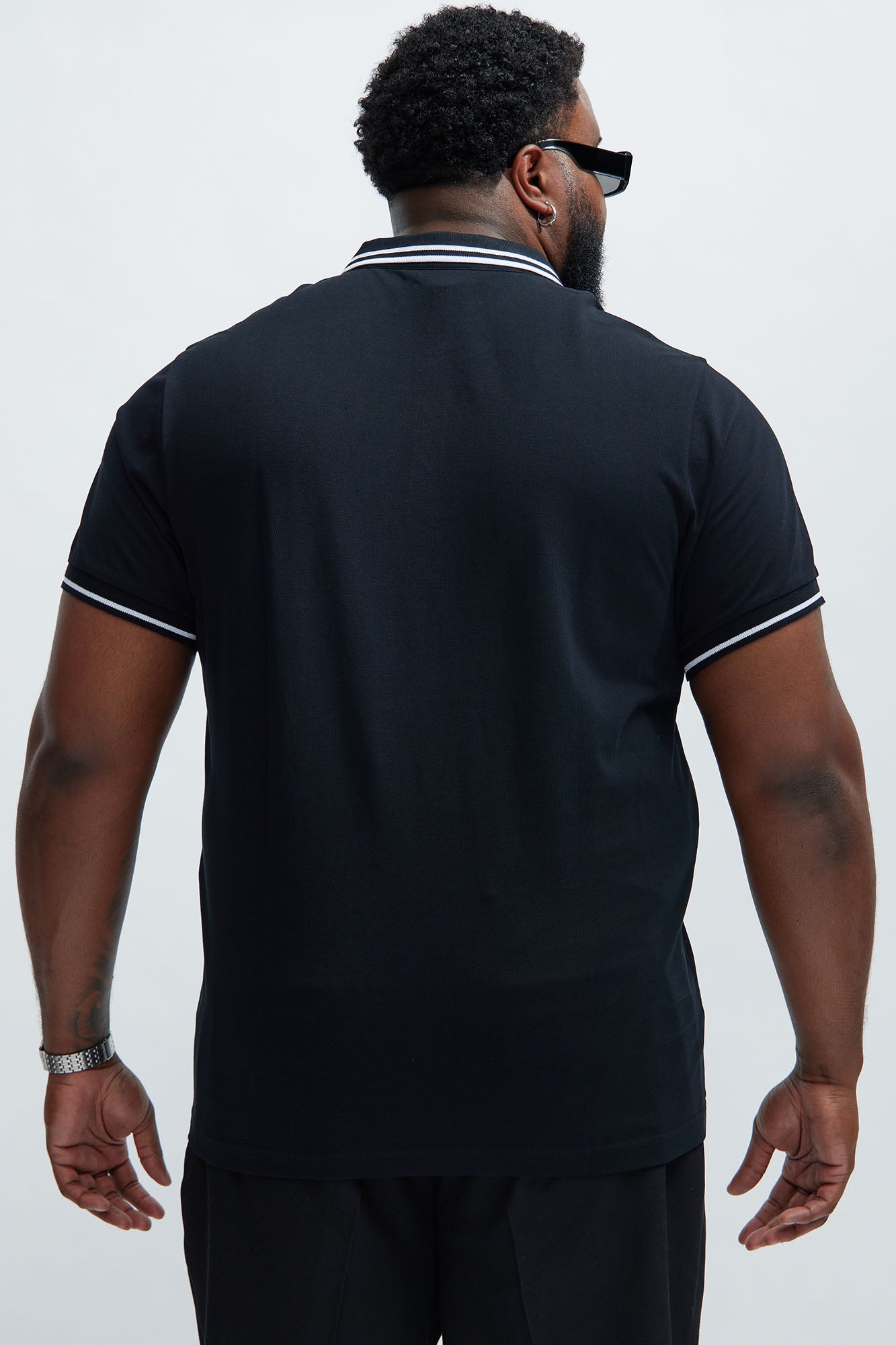 Wilson Short Sleeve Polo - Black