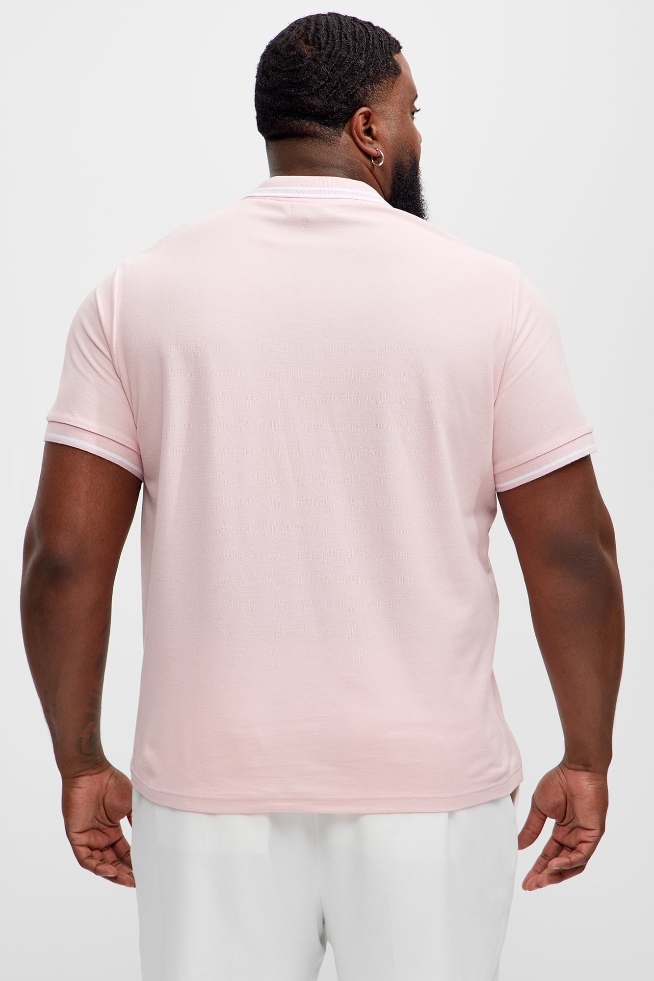 Wilson Short Sleeve Polo - Pink