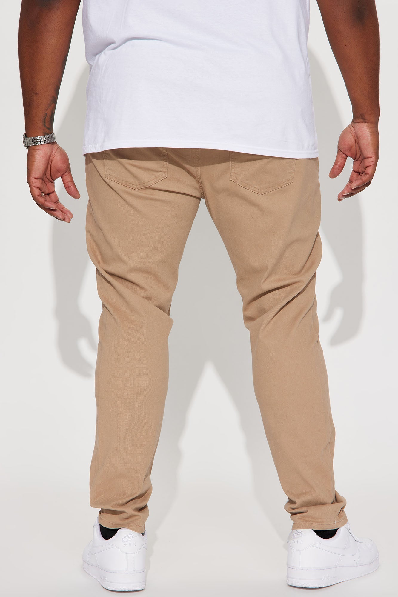 Mac Chino Skinny 5 Pocket Pants - Khaki