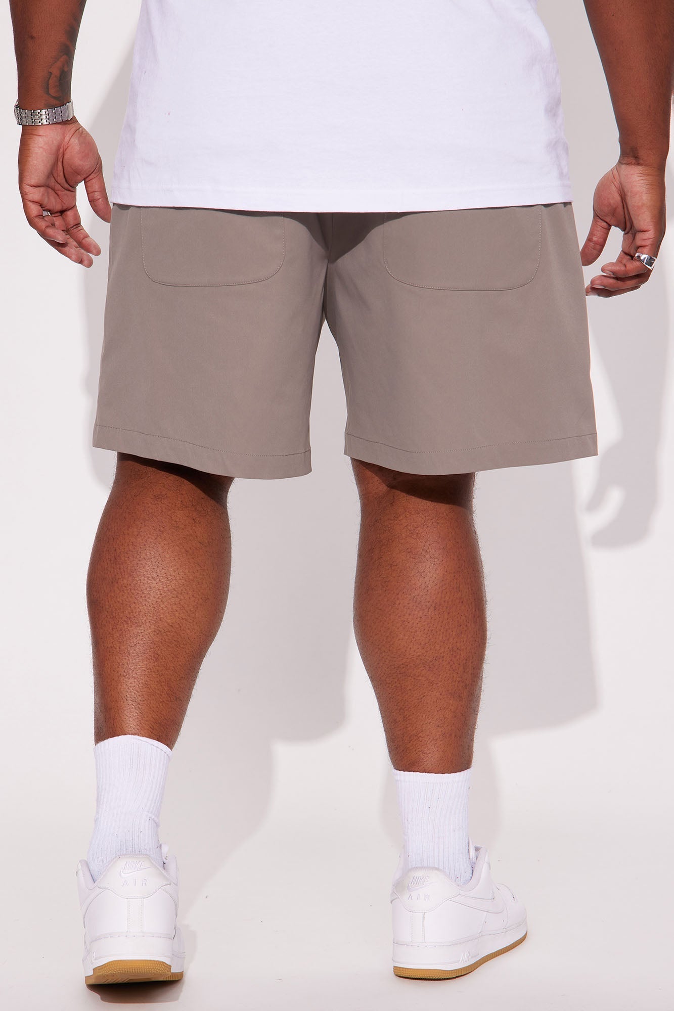 Starstruck Utility Cargo Shorts - Grey