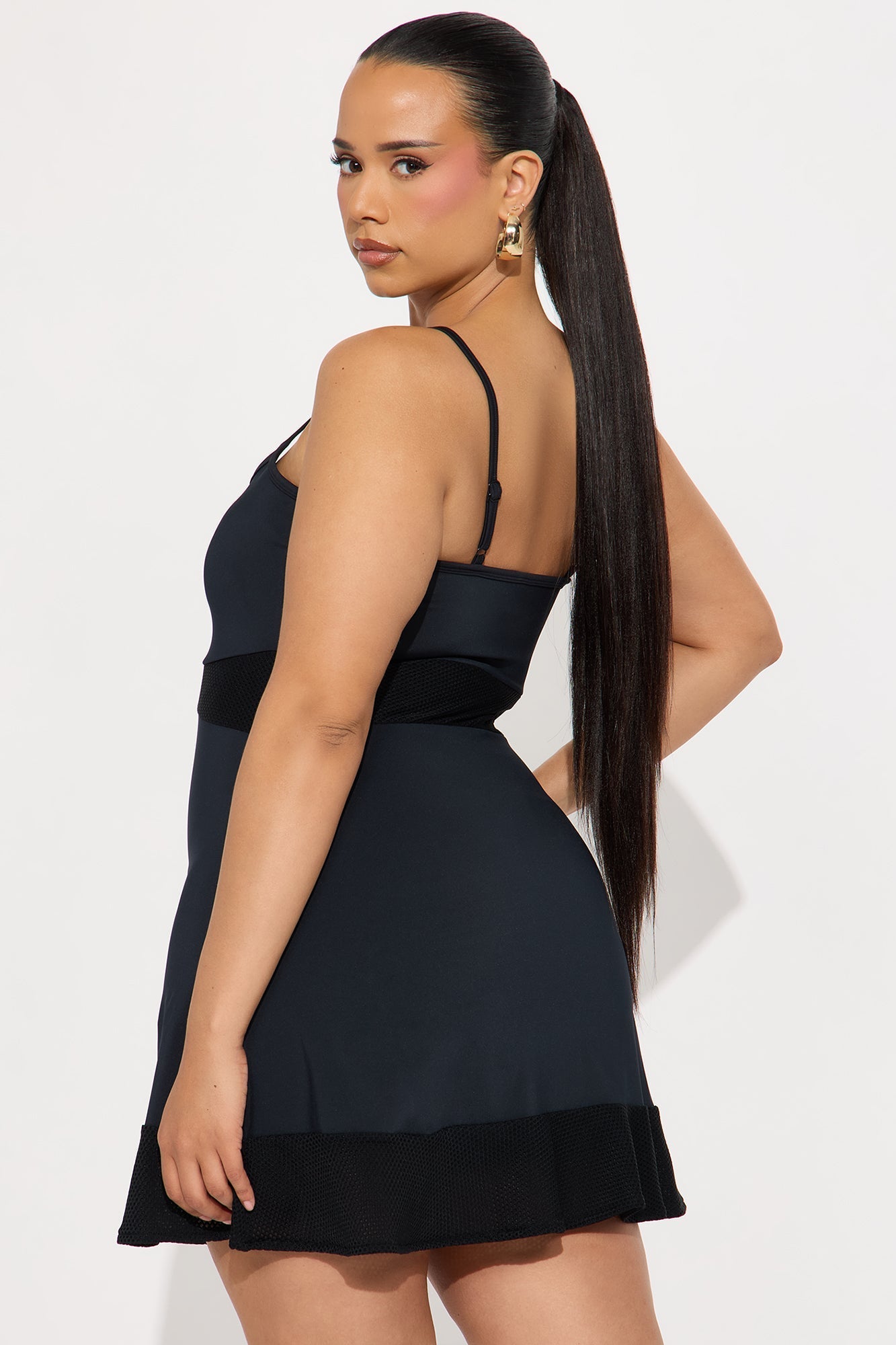 Country Club Elevate Active Dress - Black