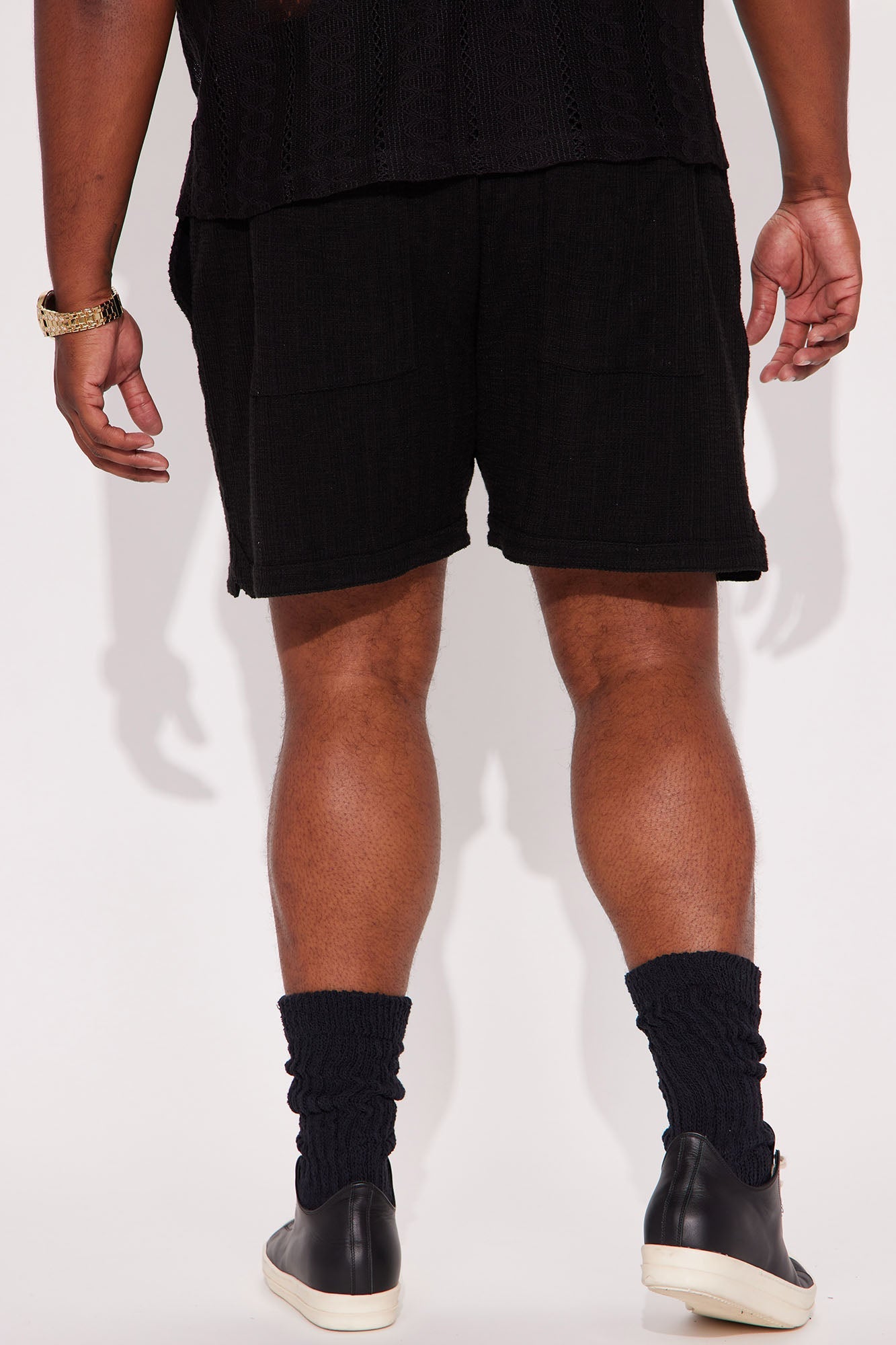 Dean Textured Short - Black