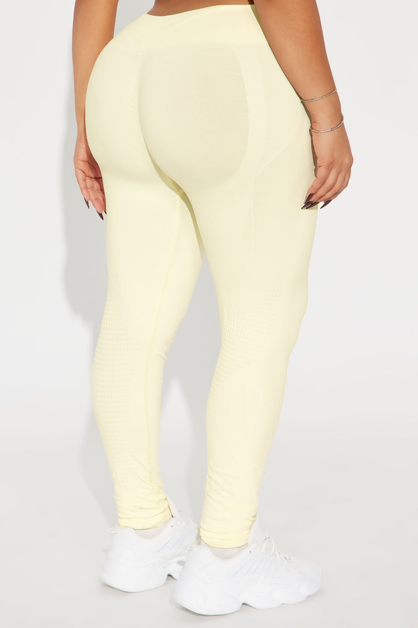 Catch A Break Seamless Active Legging - Cream