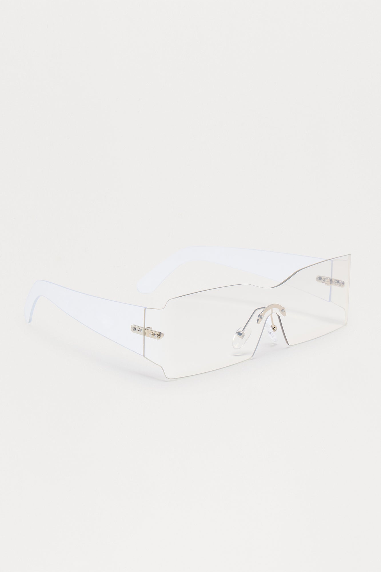 Rhythm Shield Sunglasses - Clear