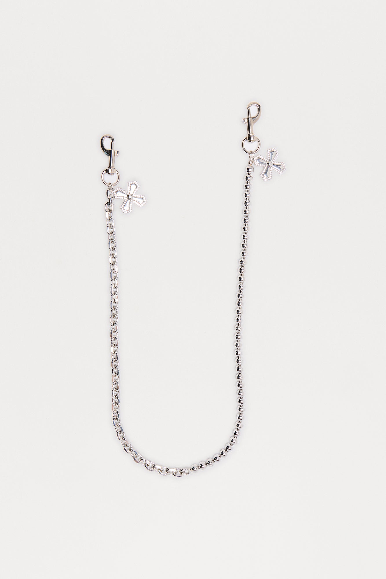 Galileo Cross Link Pant Chain - Silver