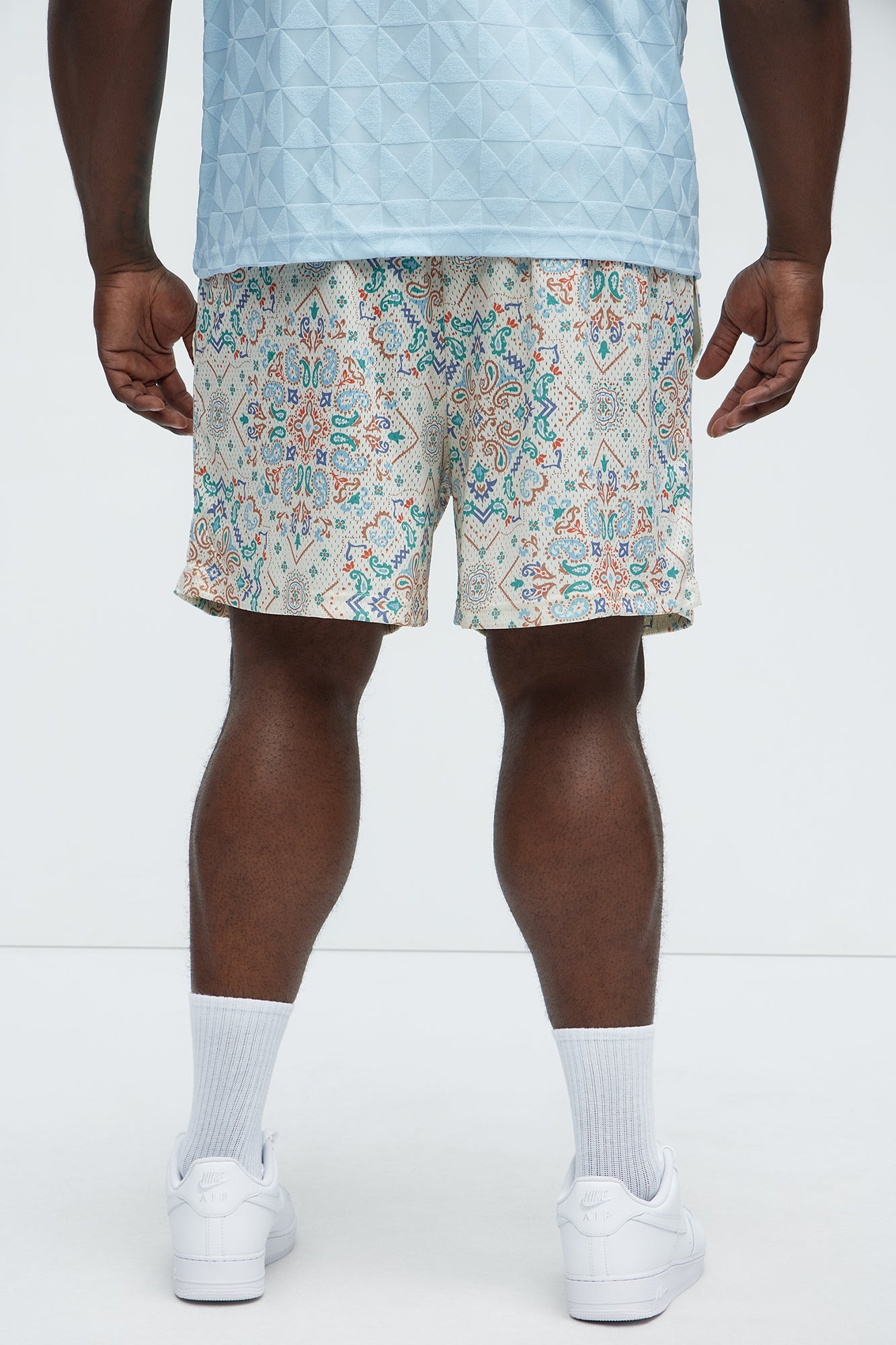 Bijan Rug Printed Shorts - Multi Color
