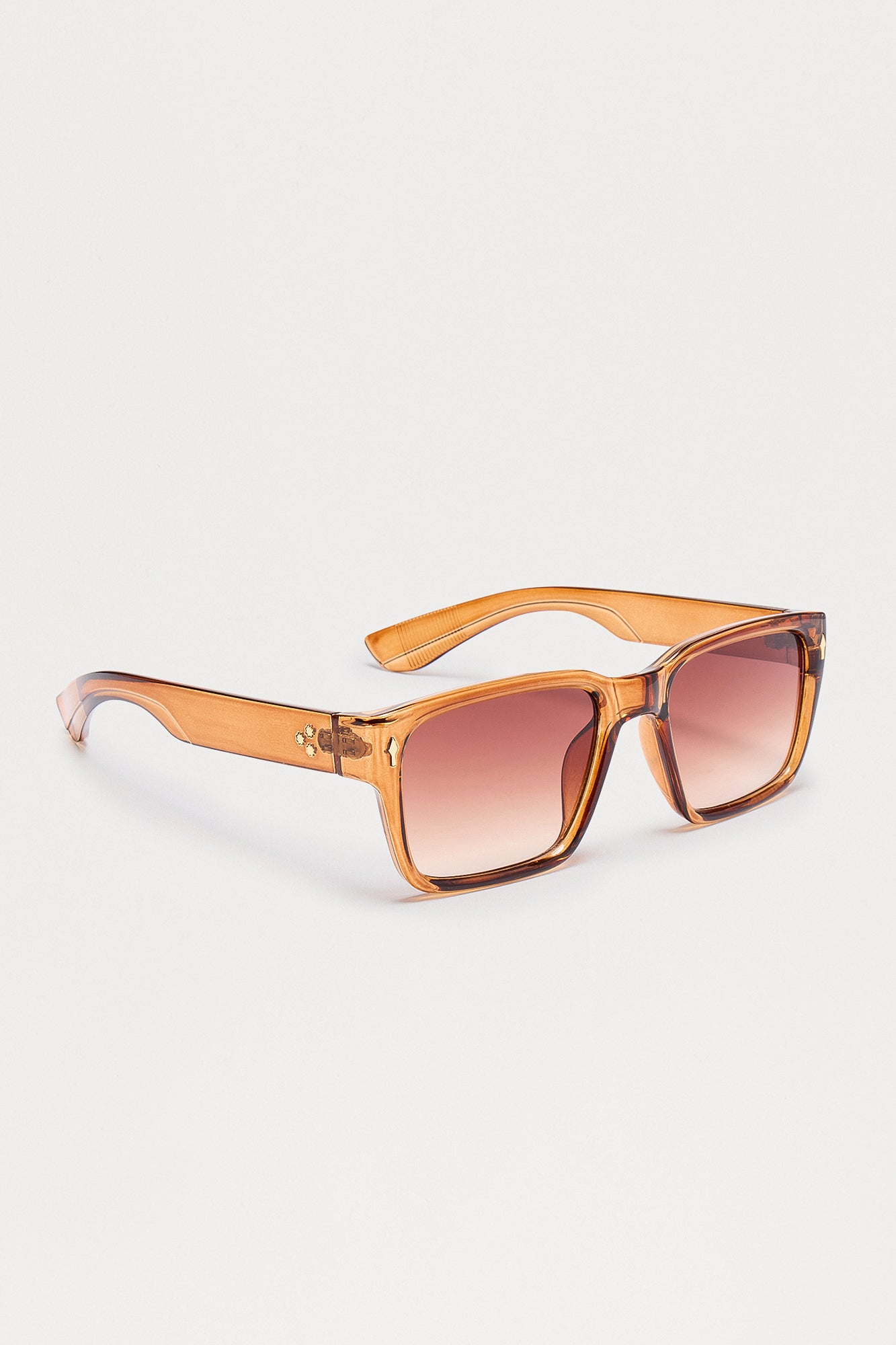 Oslo Square Sunglasses - Brown