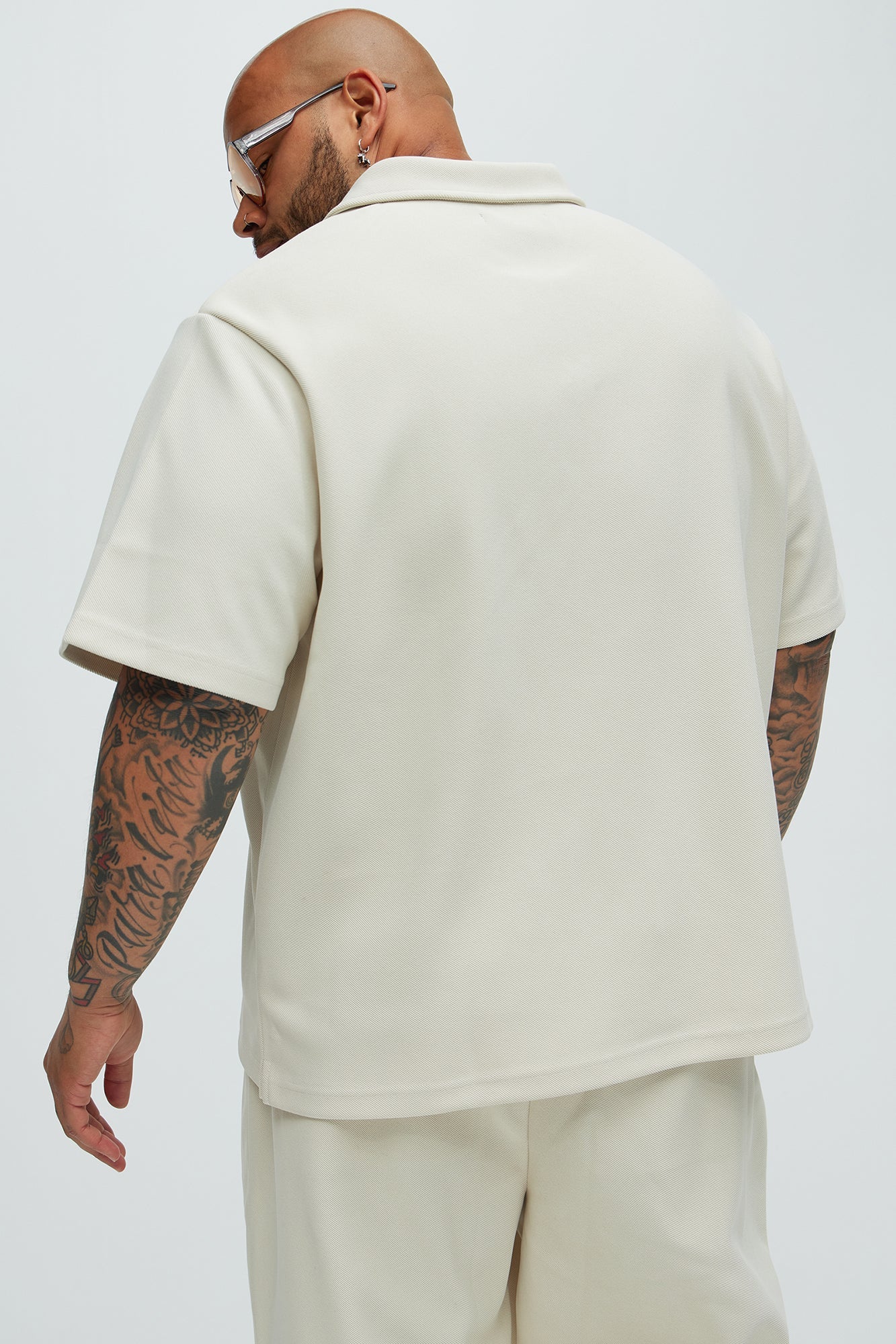 Turner Short Sleeve Polo - Cream