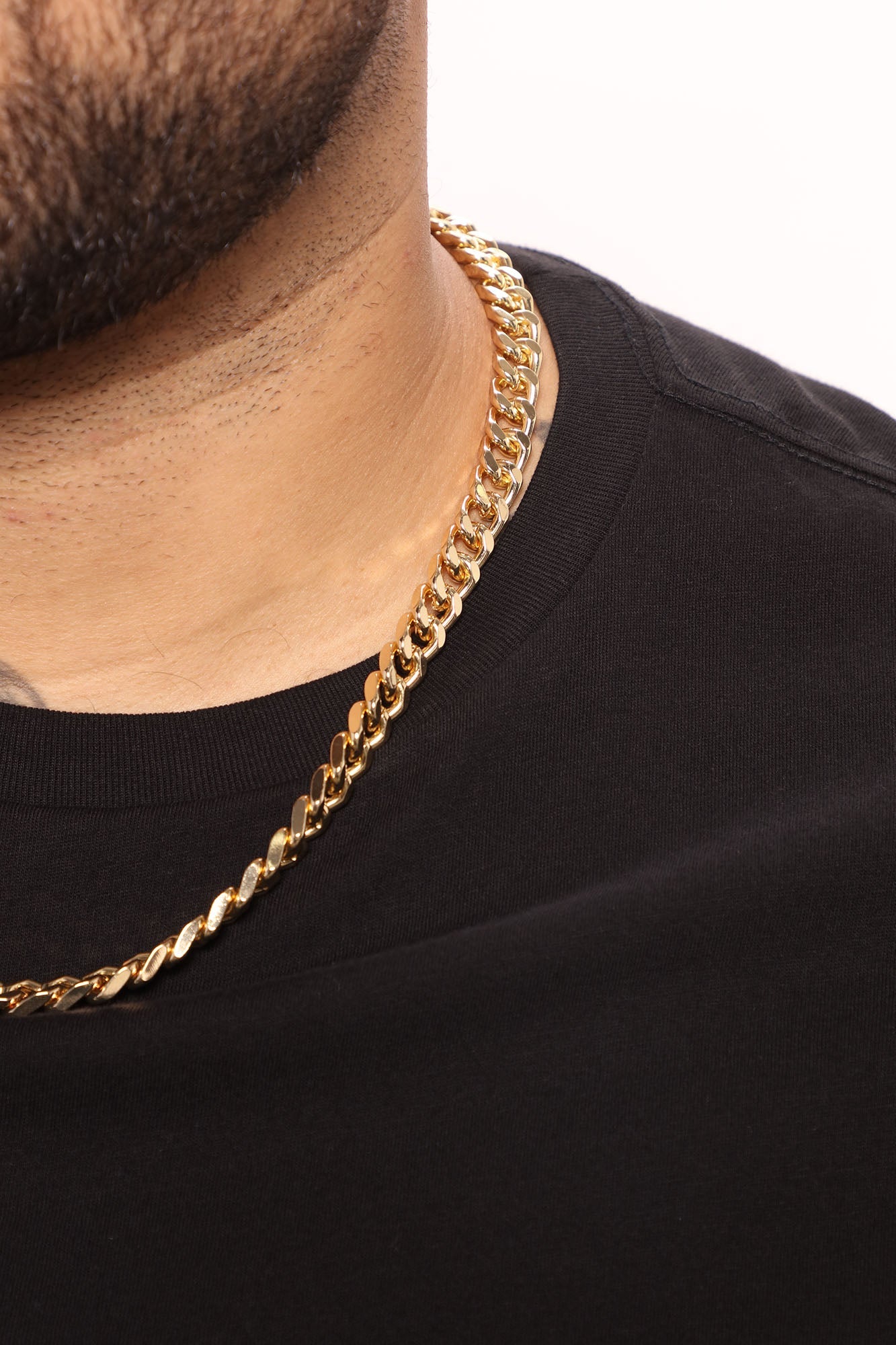 24″ Joe's Cuban Link Chain Necklace - Gold