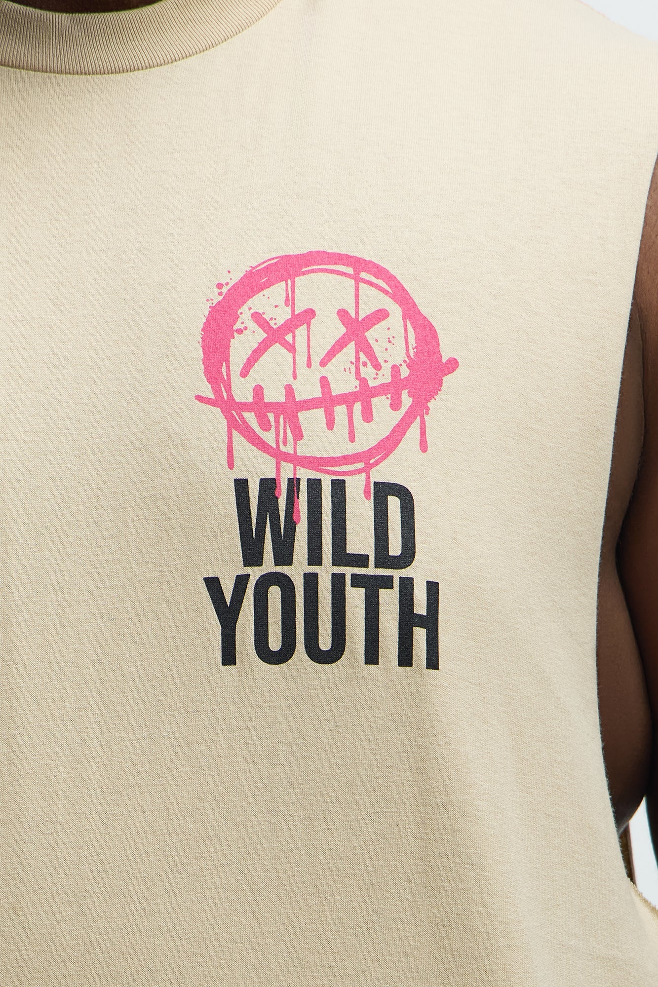 Wild Youth Muscle Tee - Sand