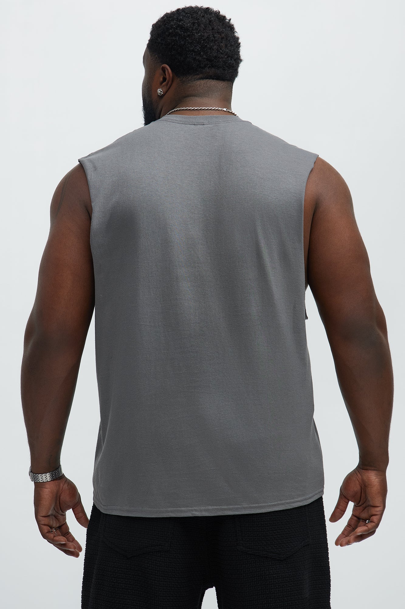 Legacy Muscle Tee - Charcoal