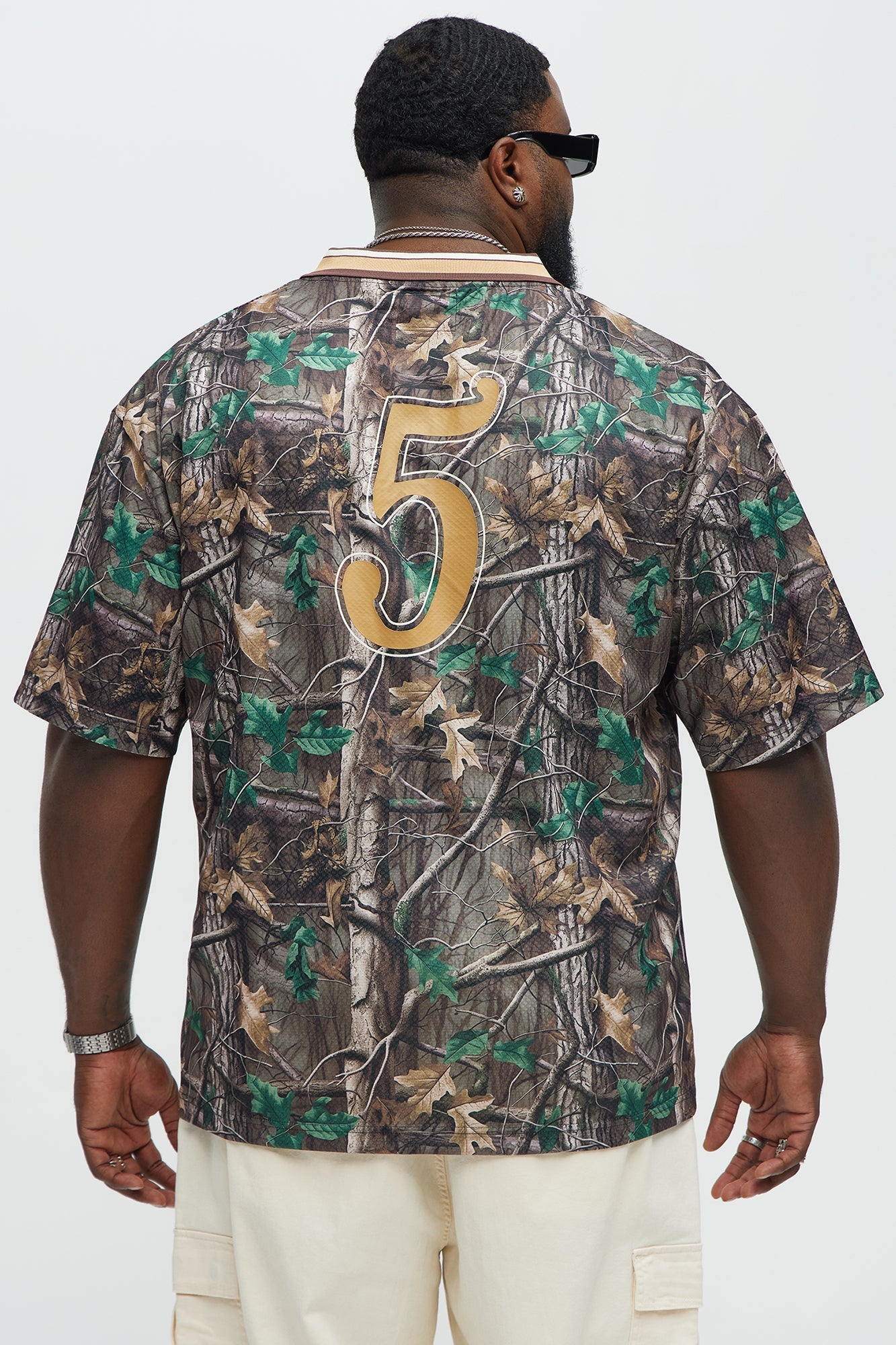 Camo Saints Short Sleeve Soccer Jersey - Camouflage