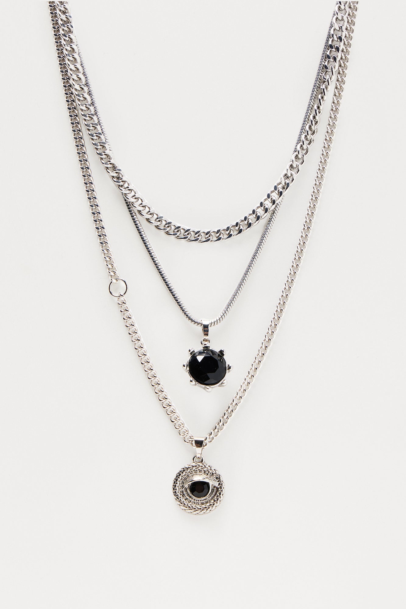 Some Day Necklace Set - Silver