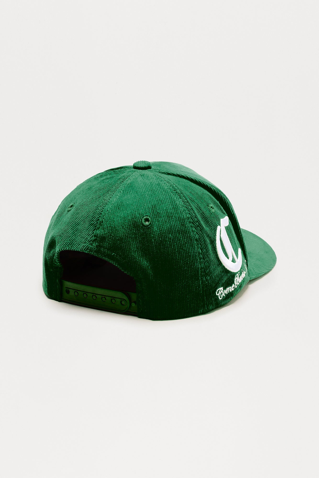 Come Back Corduroy Snapback Hat - Hunter Green