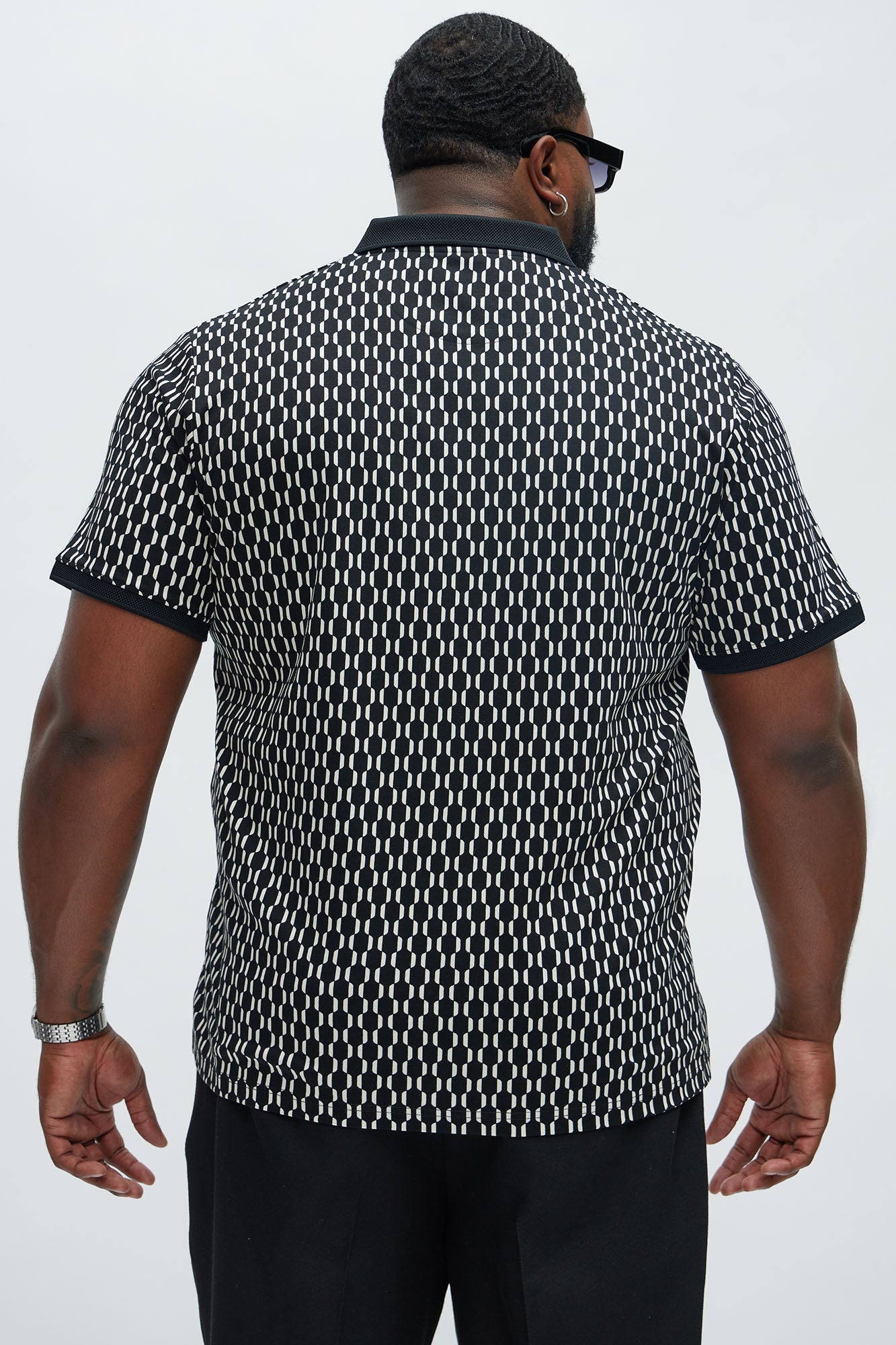 Interlocked Polo - Black