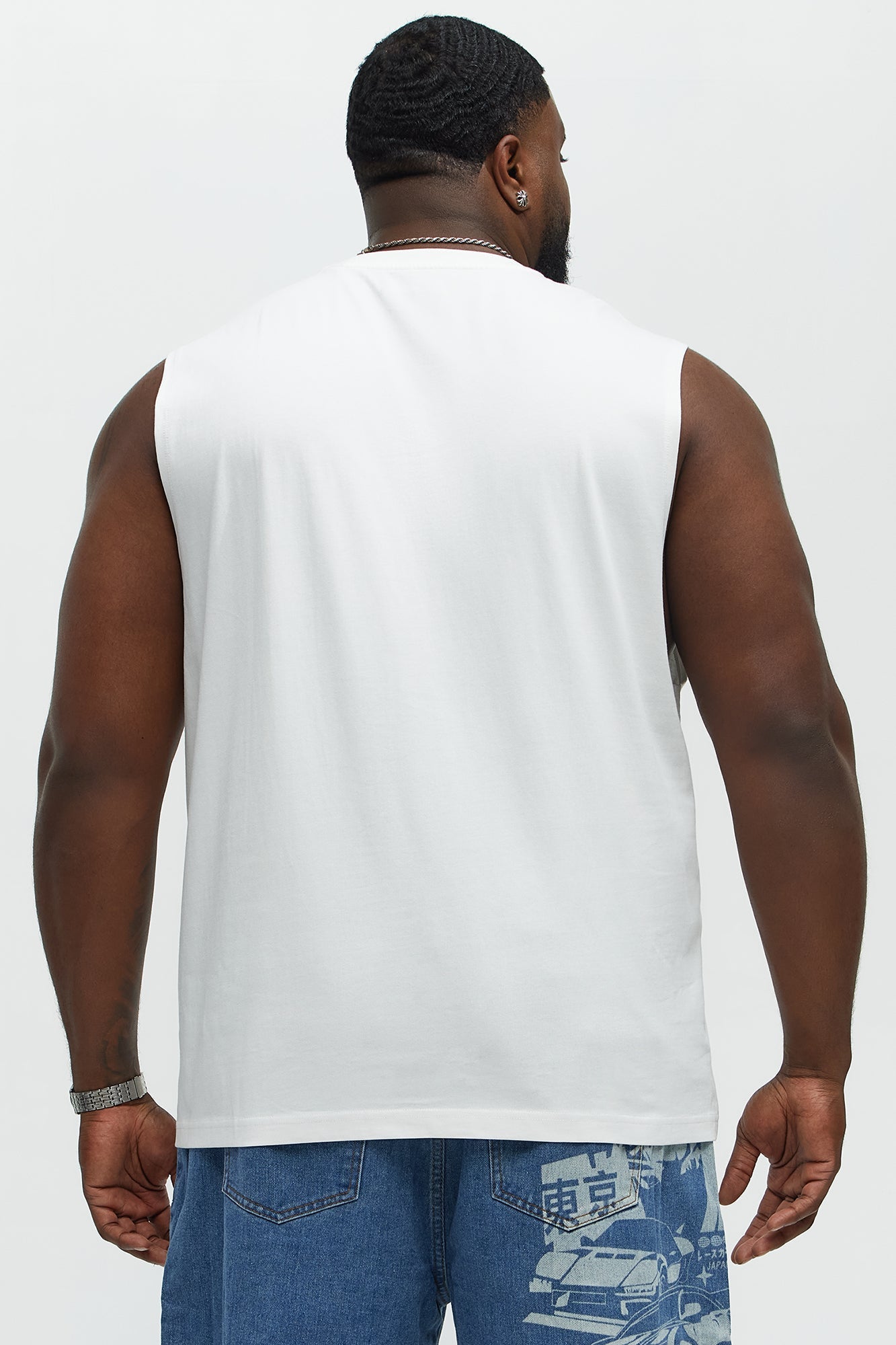 Forte Muscle Tee - White