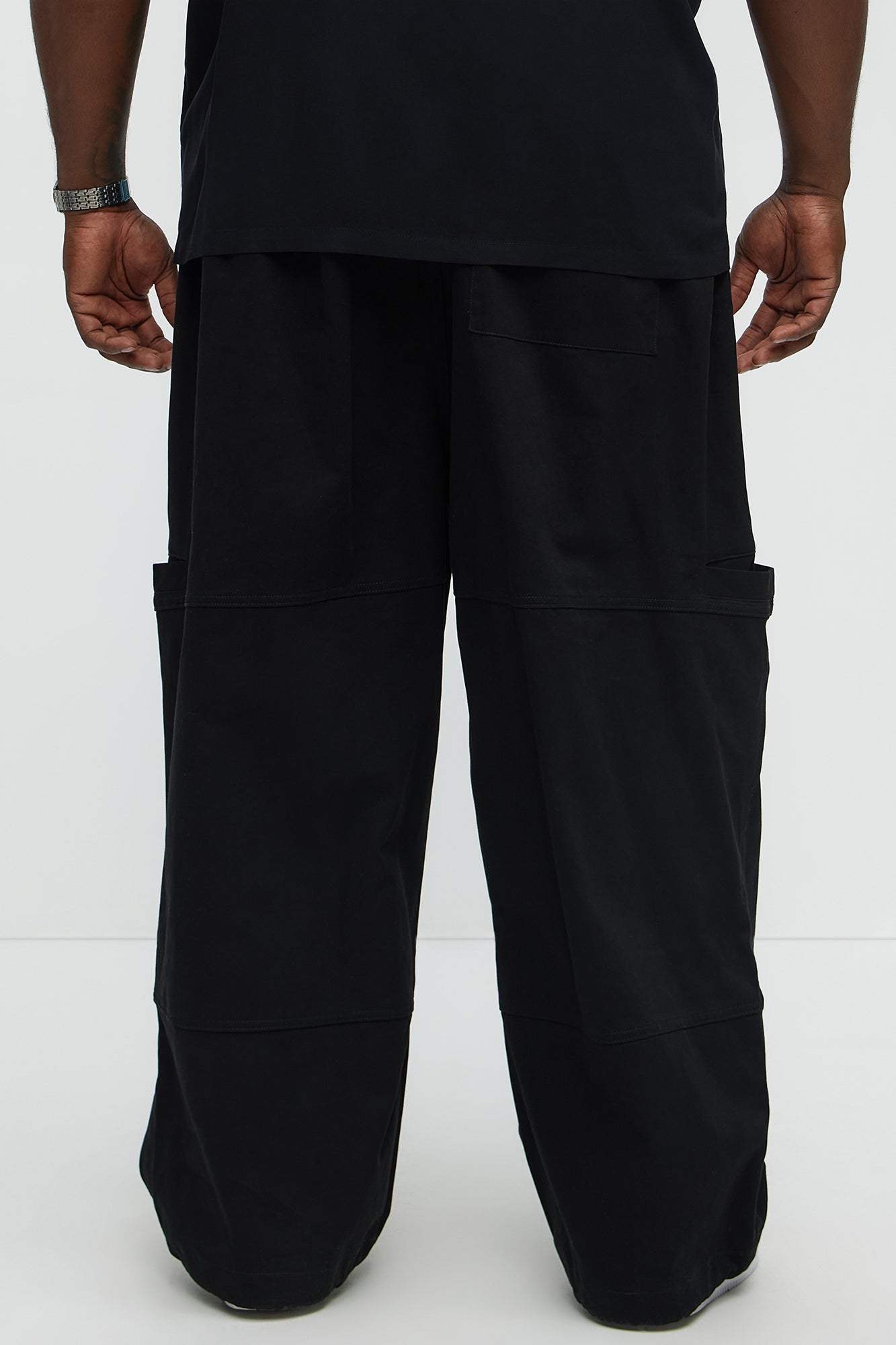 Baggy Damn Right Pants - Black