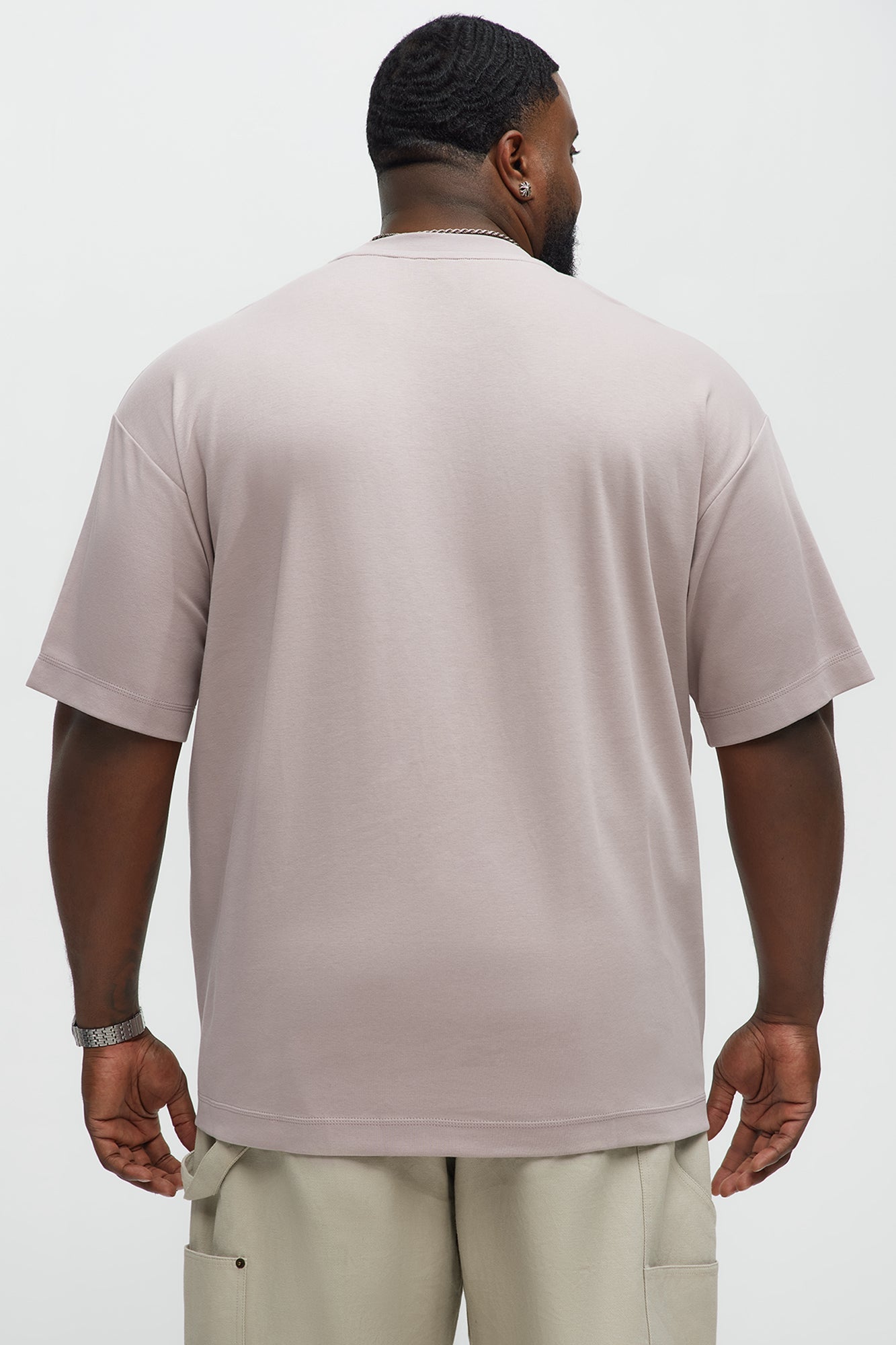Relaxed Premium Everyday Tee - Mauve