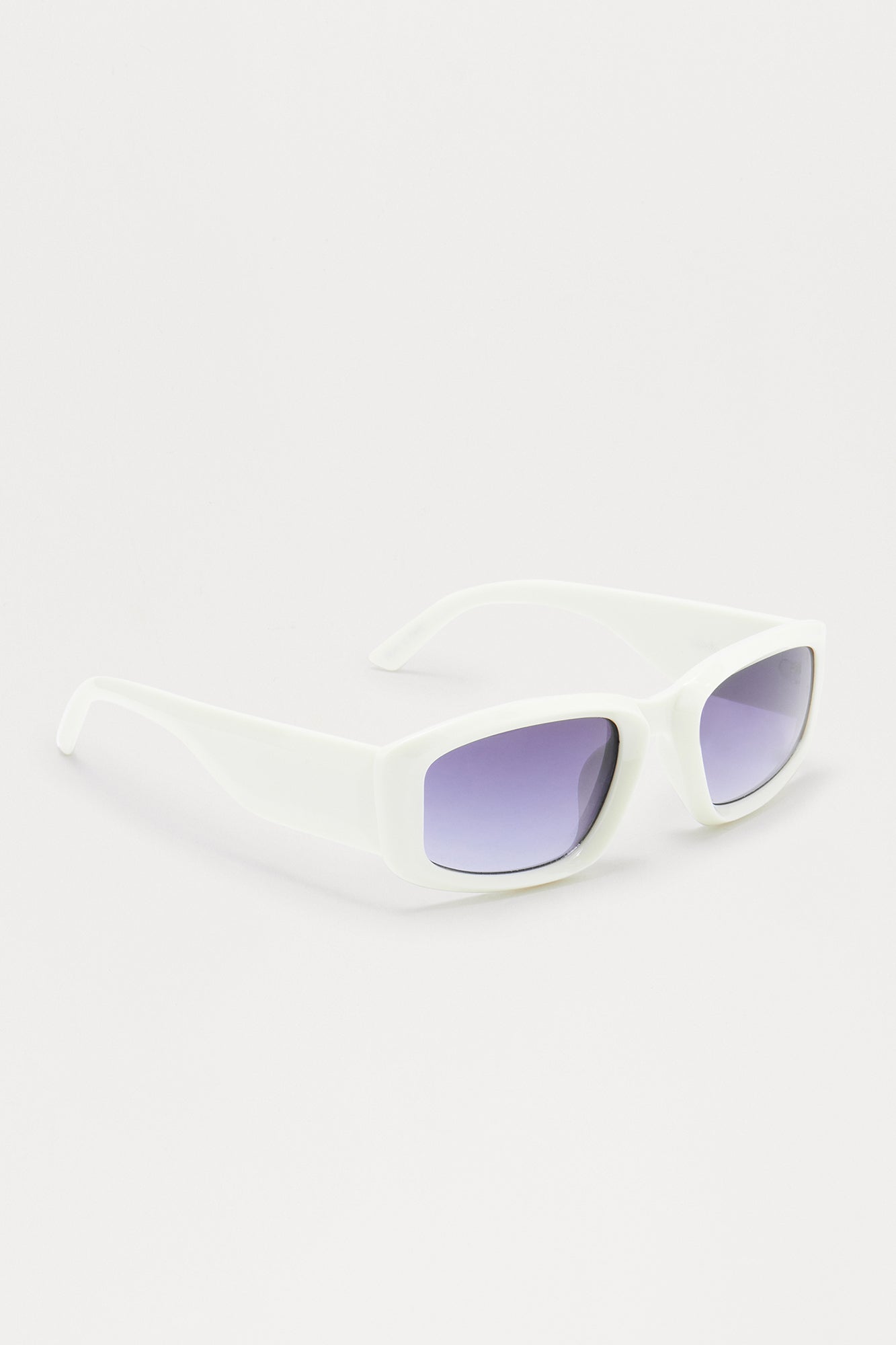 Puffed Up Sunglasses - White