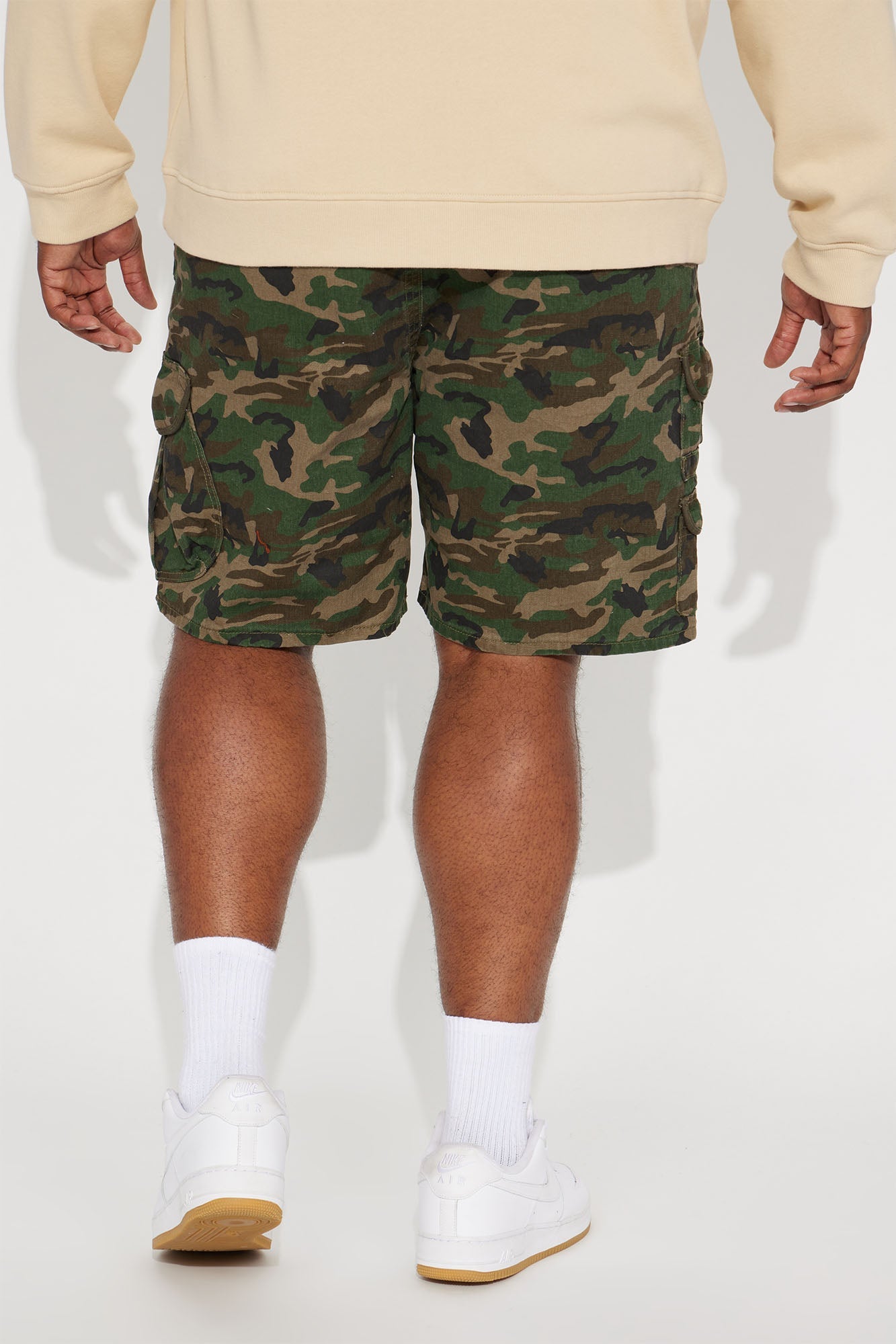 Get Out Twill Cargo Shorts - Camouflage