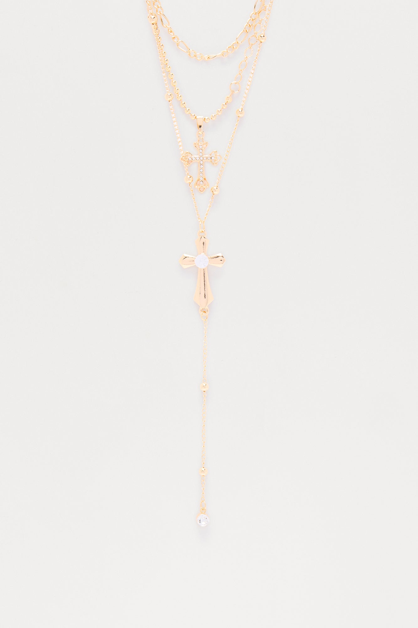 Lola Saint Layered Choker Necklace - Gold