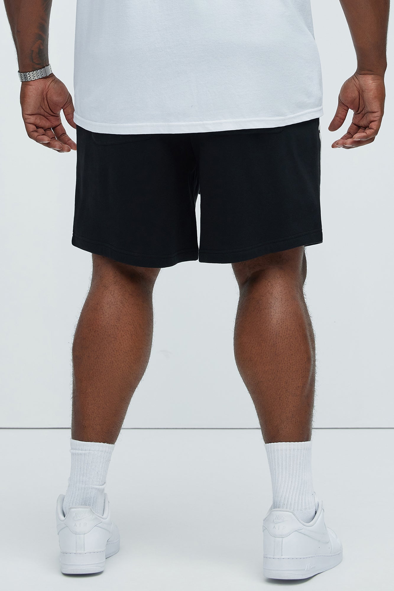 Tyson Bones Relaxed Shorts - Black