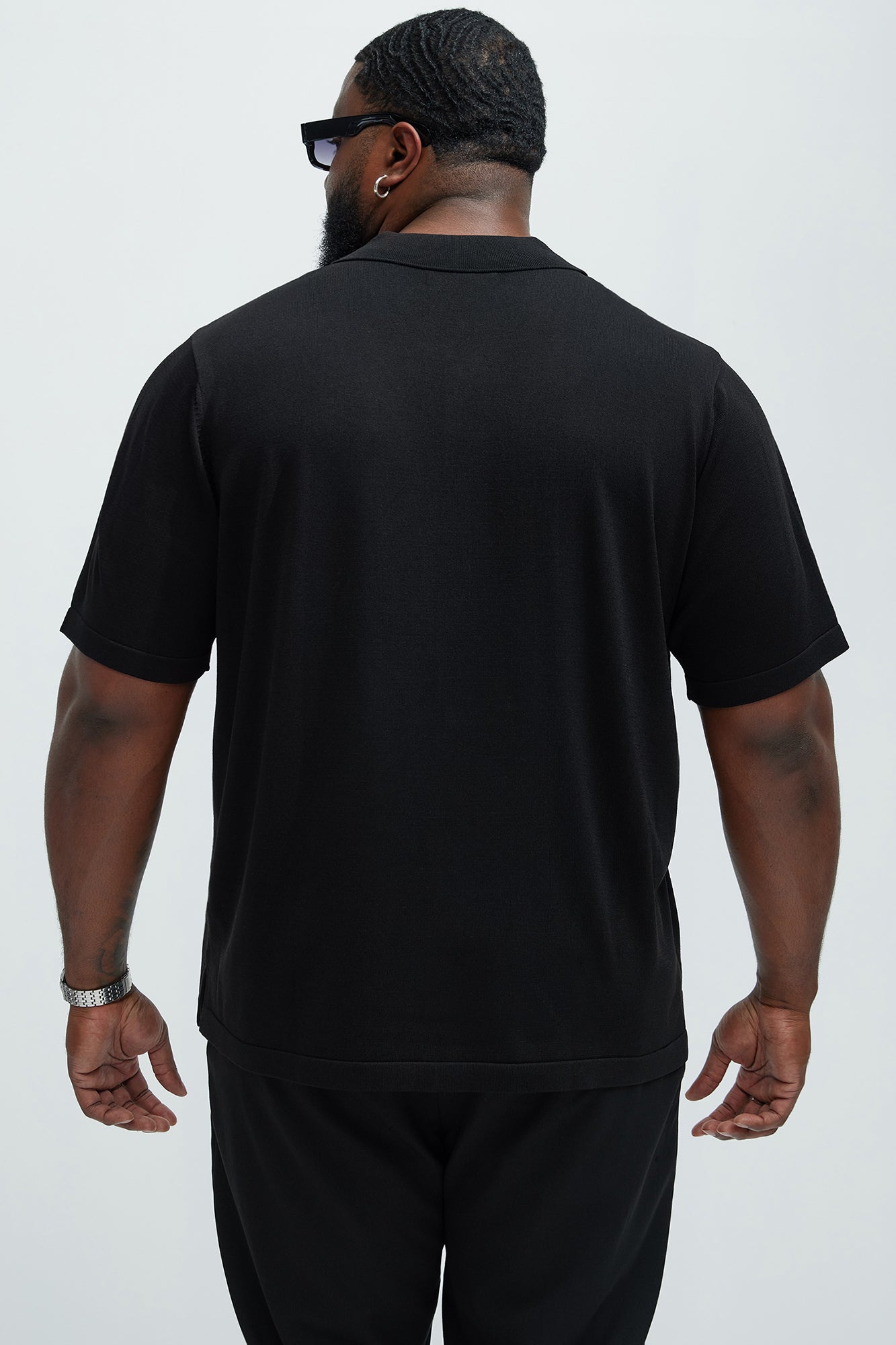 Baker Resort Knit Shirt - Black