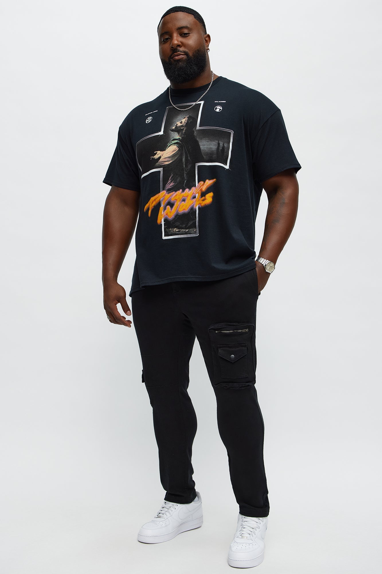 Prayers Works Short Sleeve Tee - Black