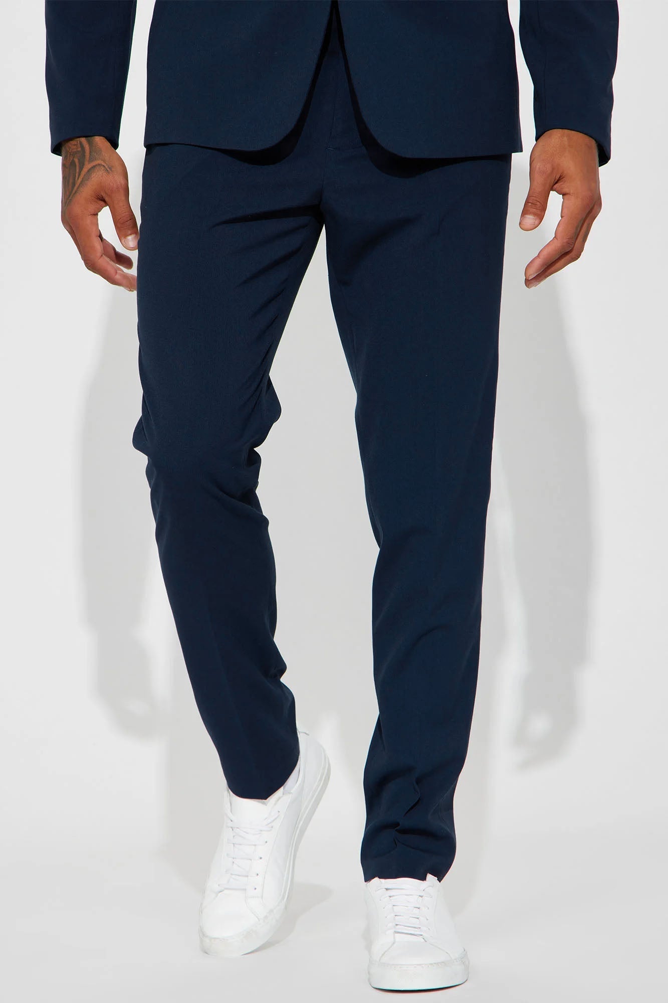 The Modern Stretch Slim Trouser - Navy