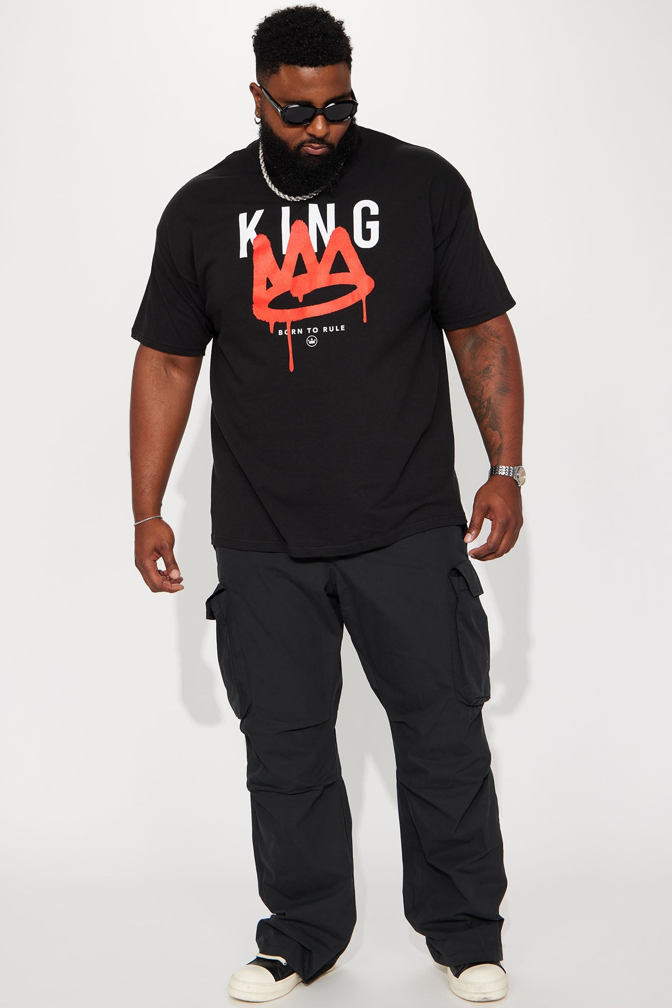 Born To Rule Short Sleeve Tee - Black