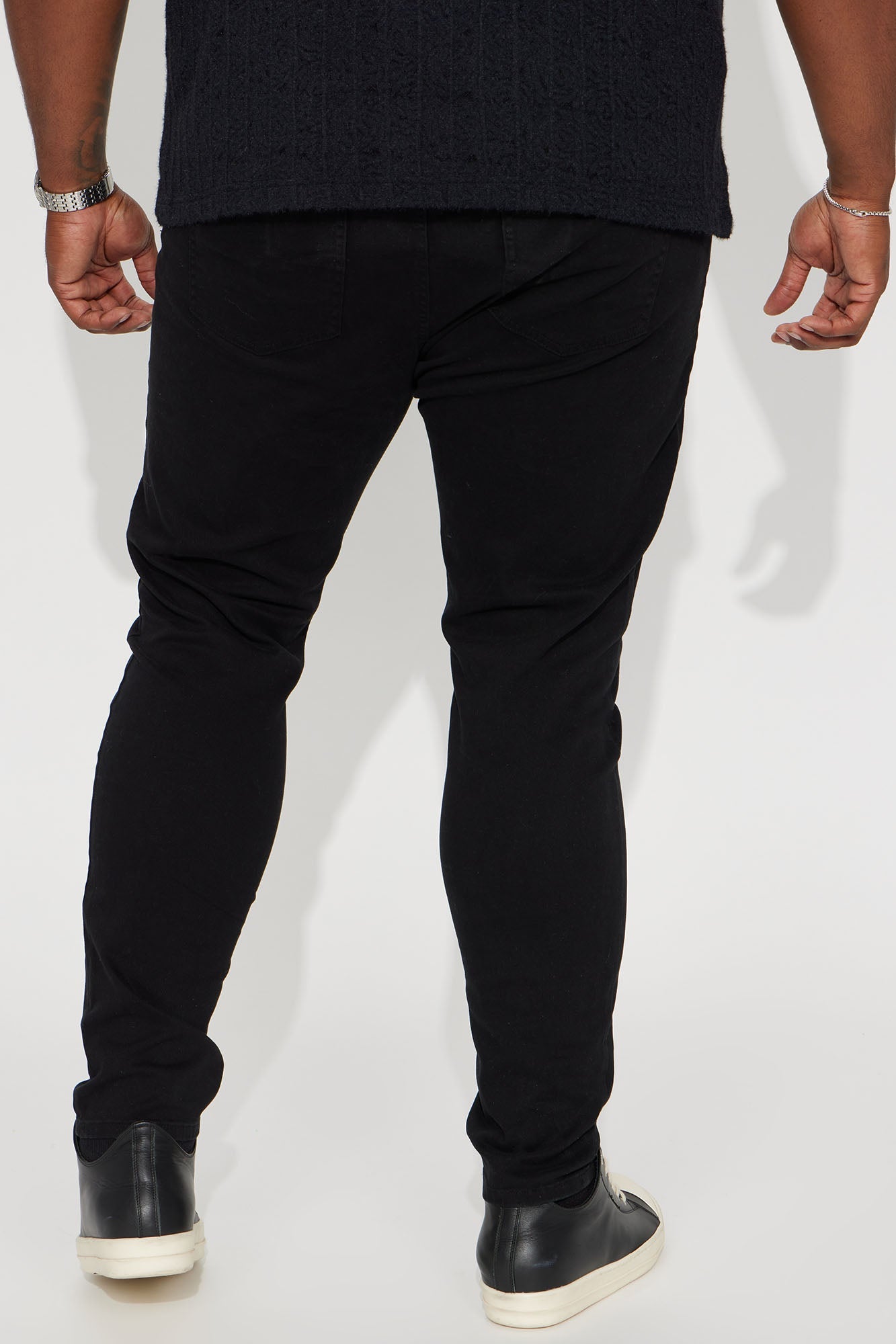 Mac Chino Skinny 5 Pocket Pants - Black