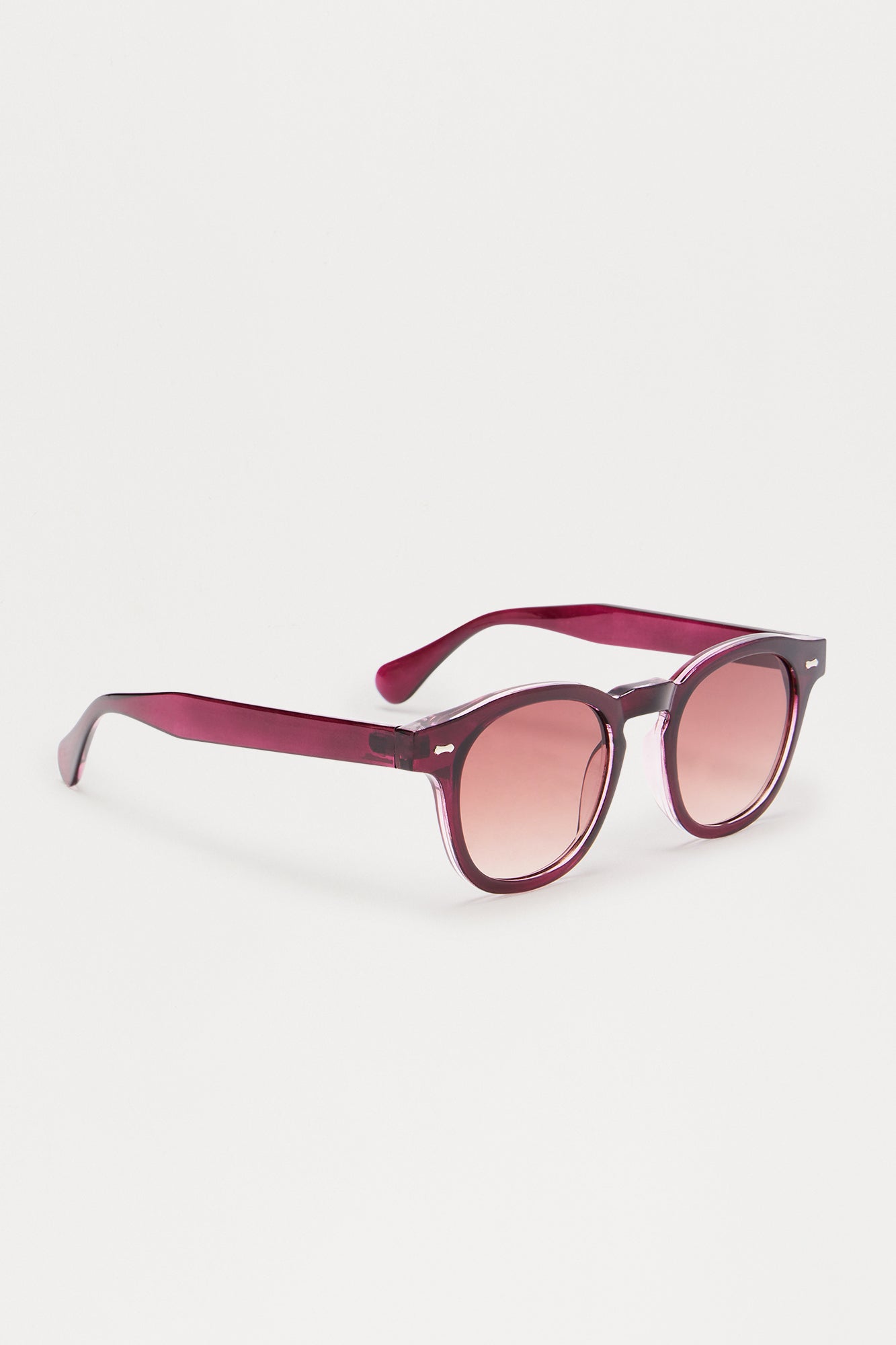 Upscale Outlook Sunglasses - Burgundy