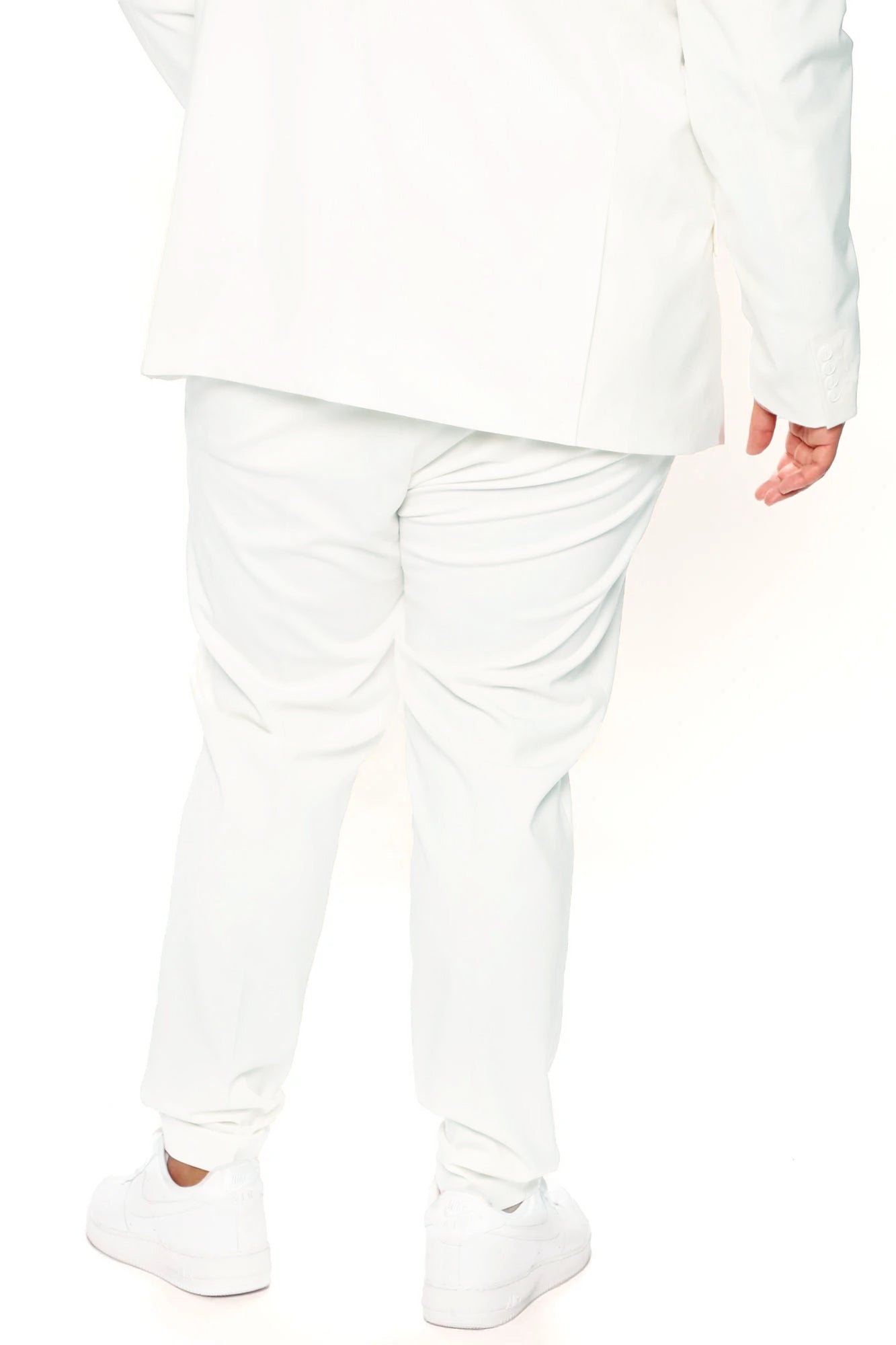 The Modern Stretch Slim Trouser - Off White
