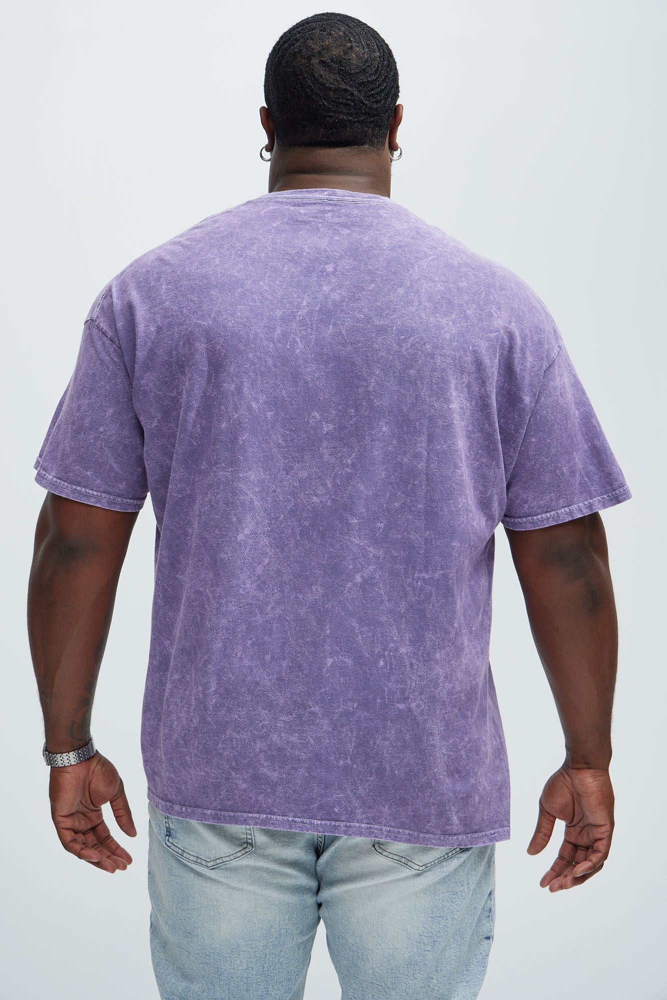 Vincent Van Gogh Irises Short Sleeve Tee - Purple