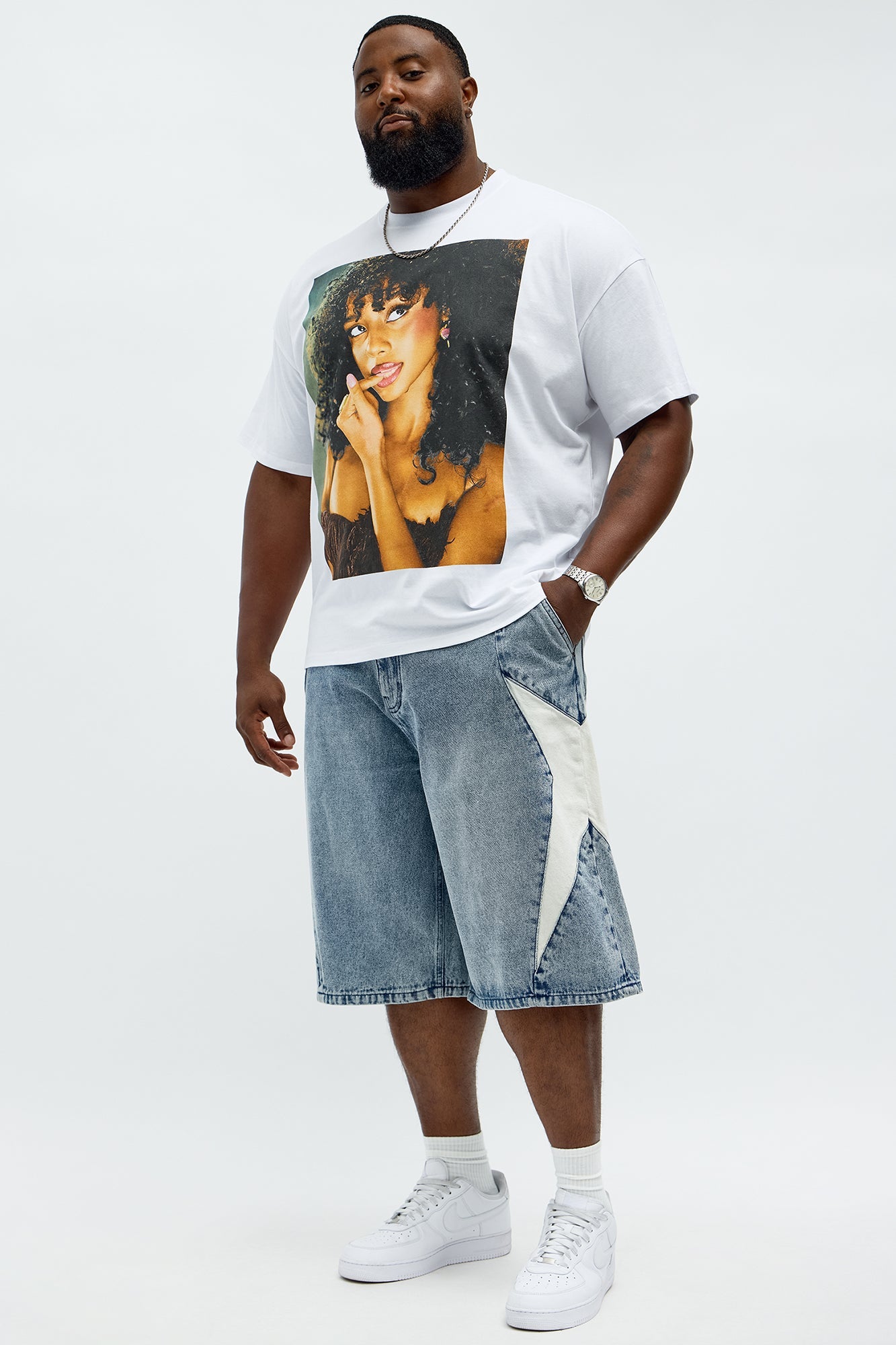 Tyla Truth Or Dare Oversized Short Sleeve Tee - White