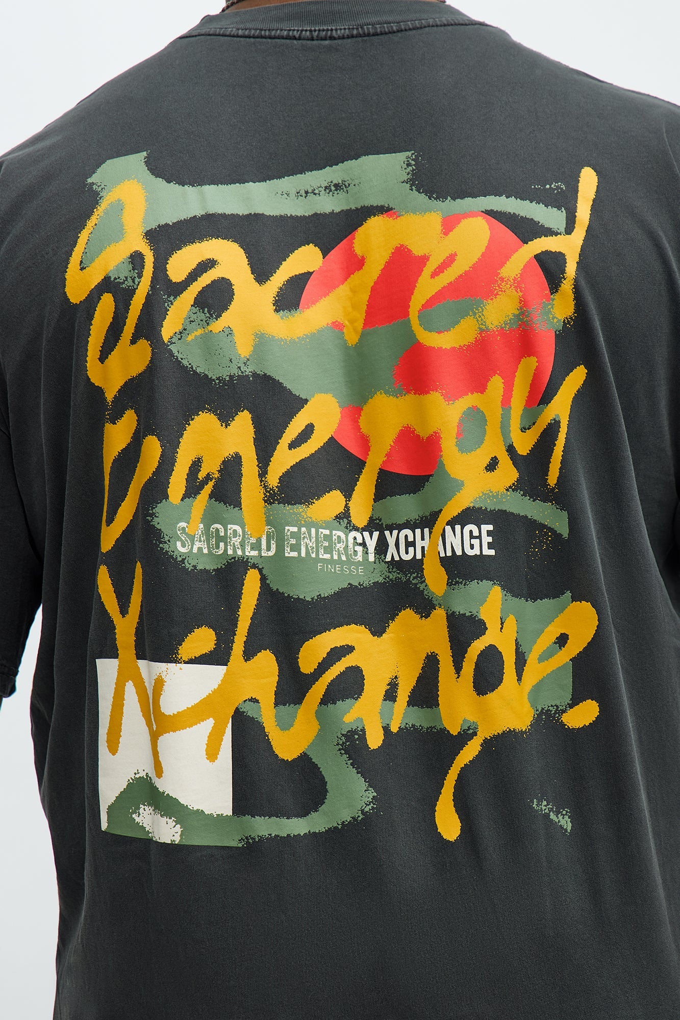 Secret Energy Xchange Short Sleeve Tee - Black Wash