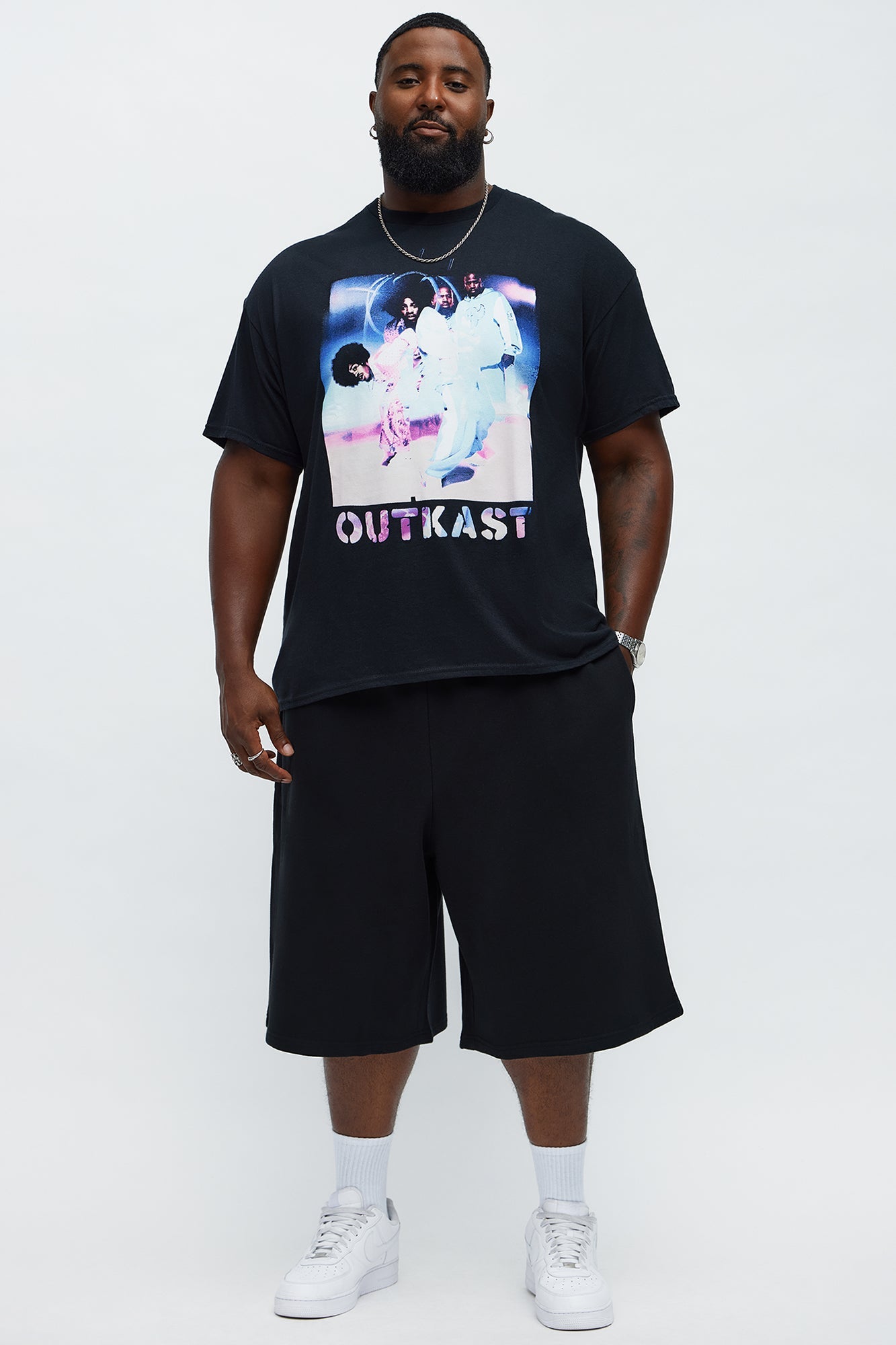 Outkast Funky Ride Short Sleeve Tee - Black