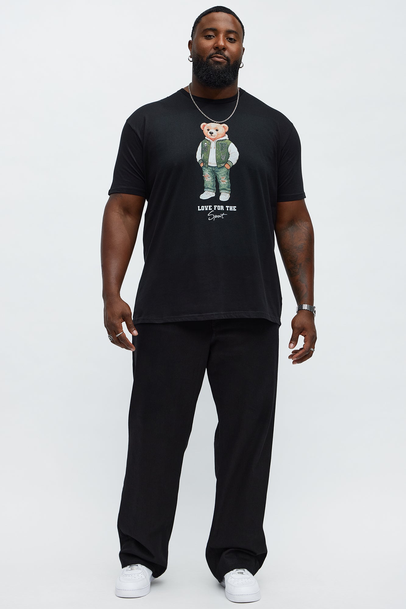 Love For The Sport Short Sleeve Tee - Black