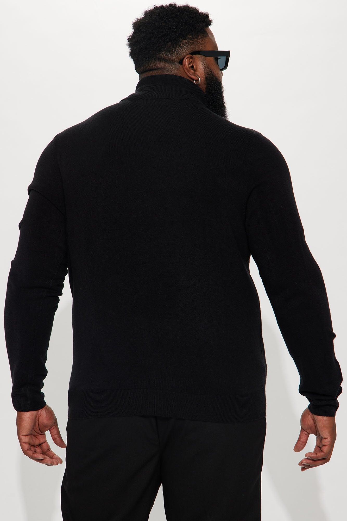DeAngelo Turtleneck Sweater - Black