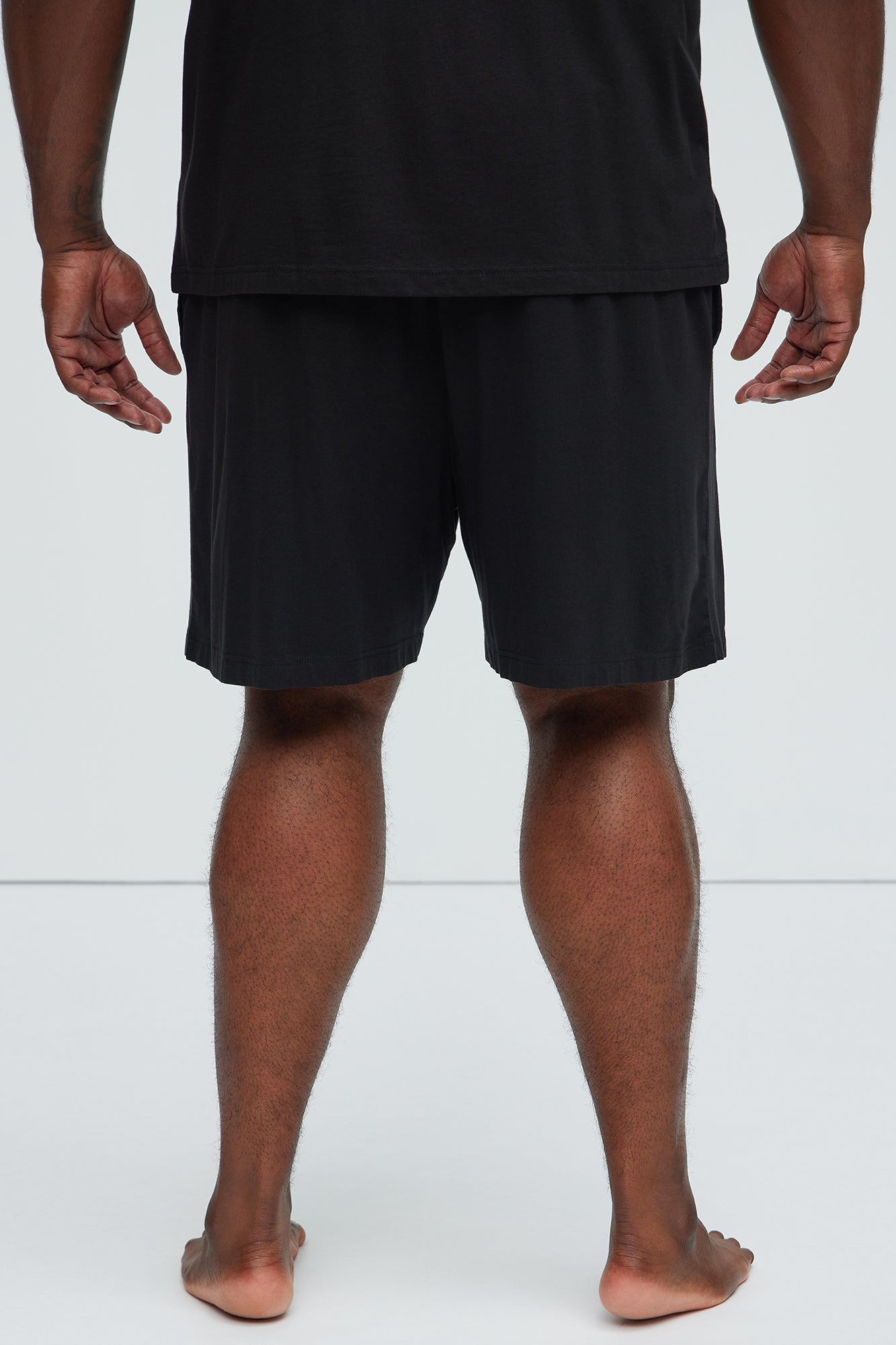 Essential Modal Lounge Shorts - Black