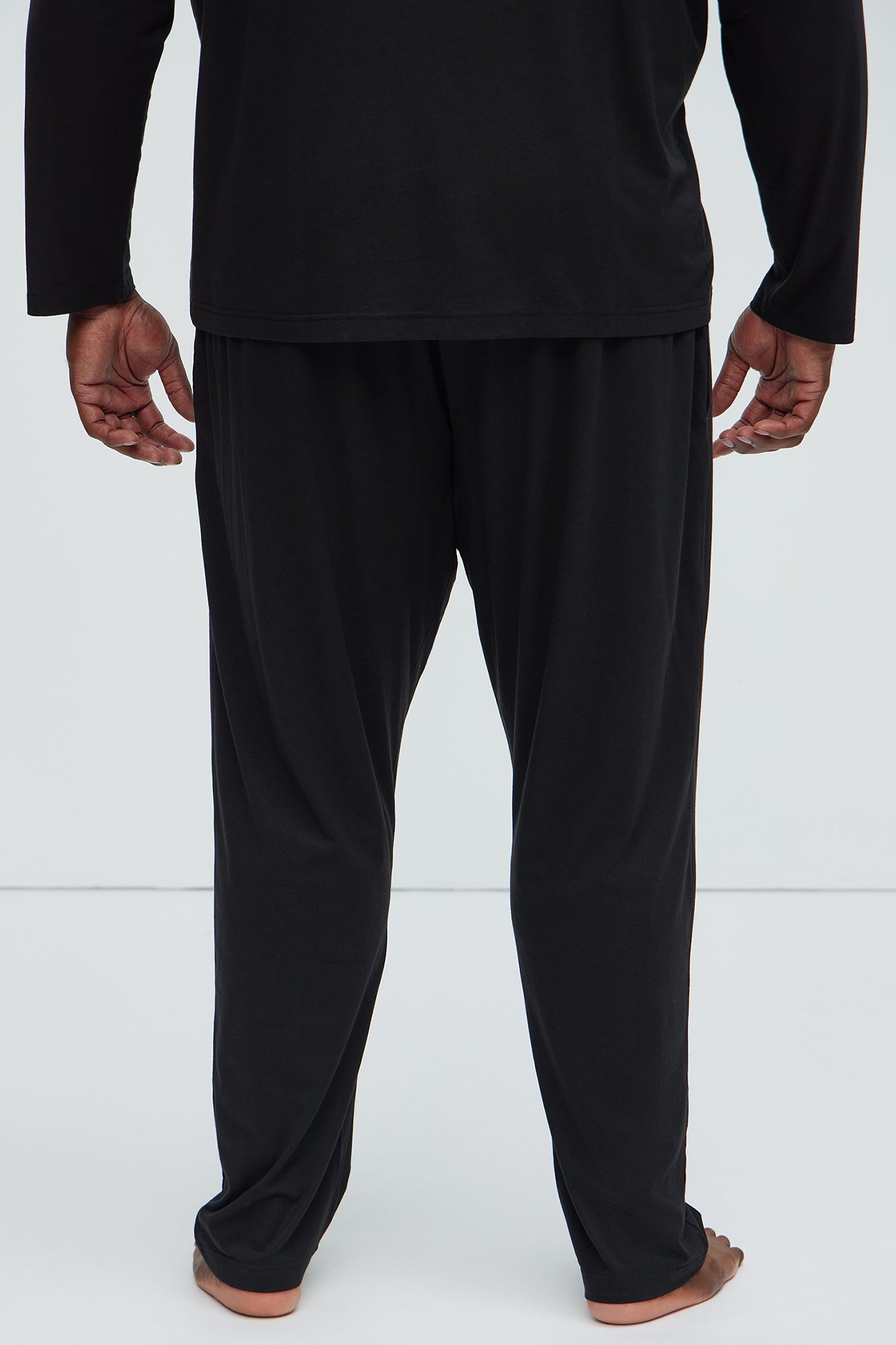 Essential Modal Lounge Pants - Black