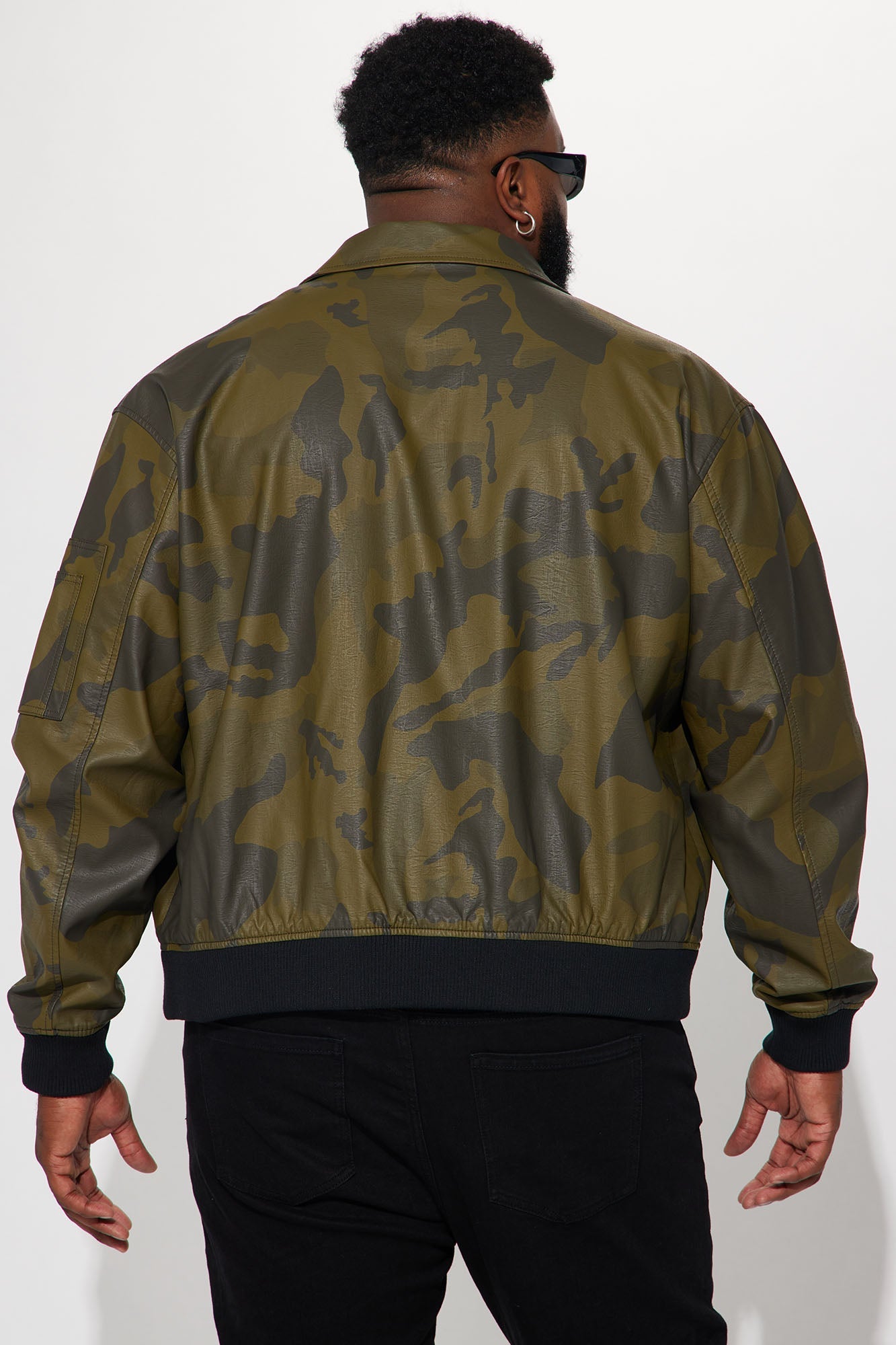 Every Step Of The Way Camo Bomber Jacket - Camouflage