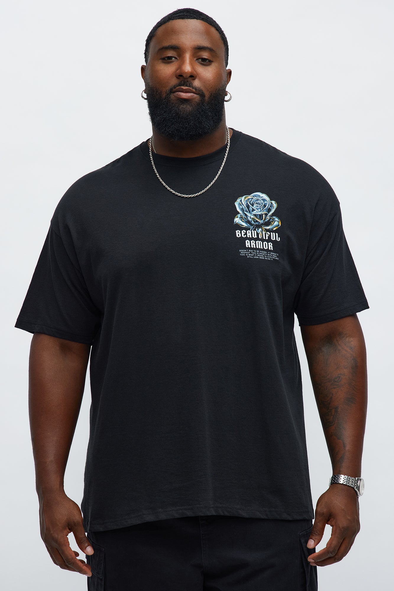 Beautiful Armor Short Sleeve Tee - Black